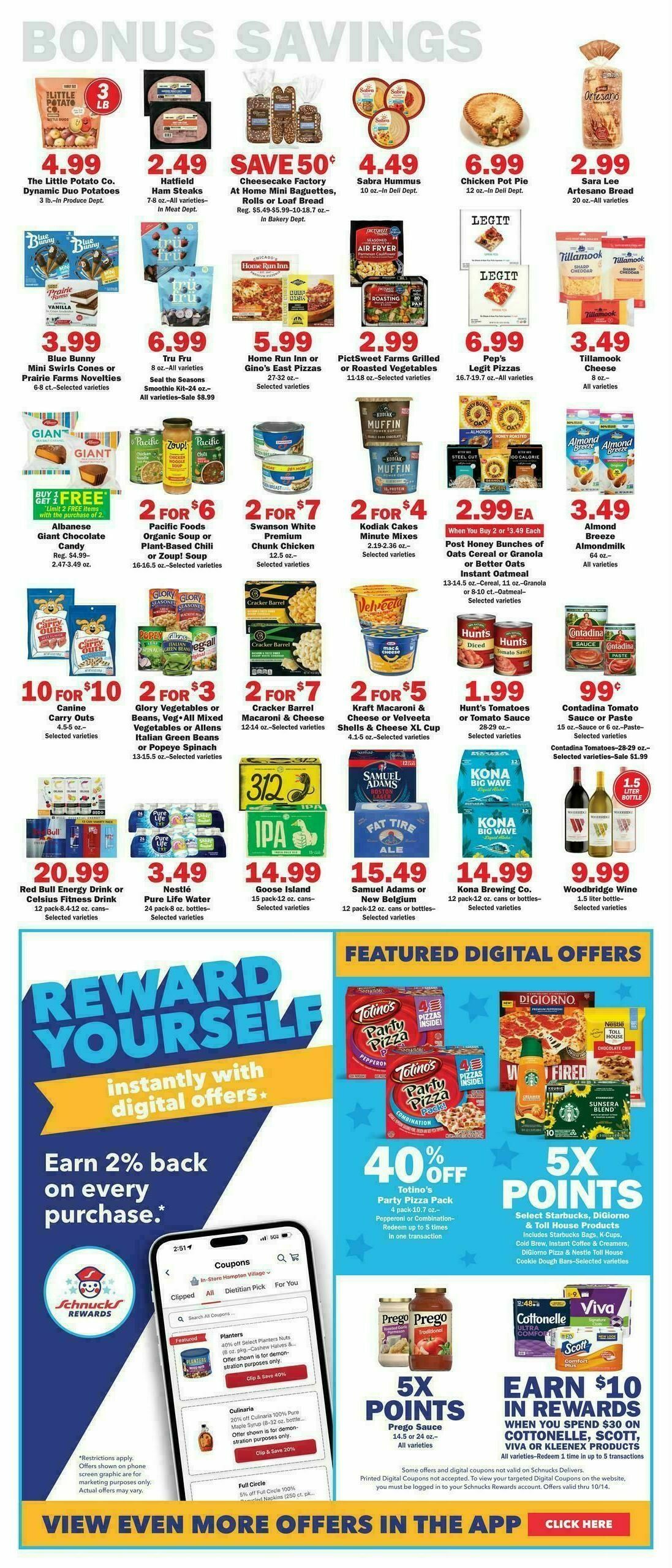 Schnucks Weekly Ad from October 8