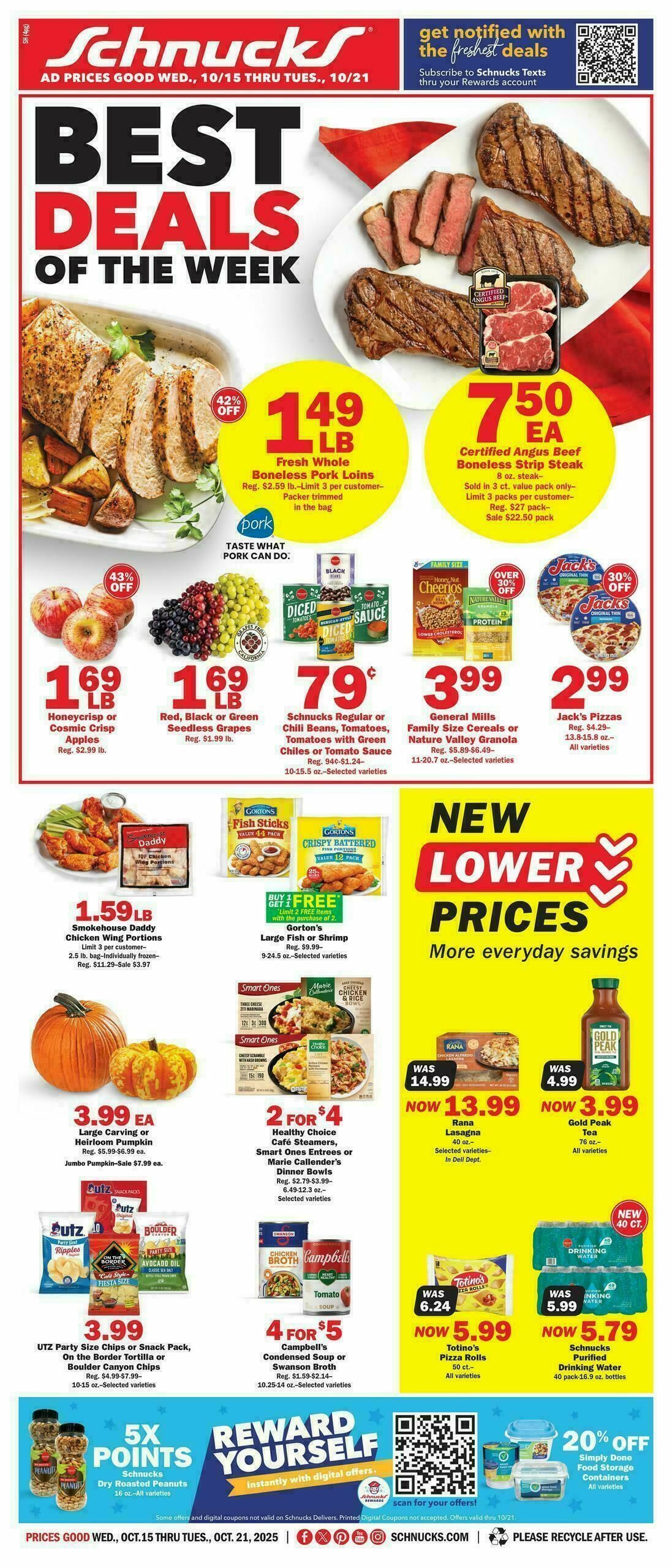 Schnucks Weekly Ad from October 15