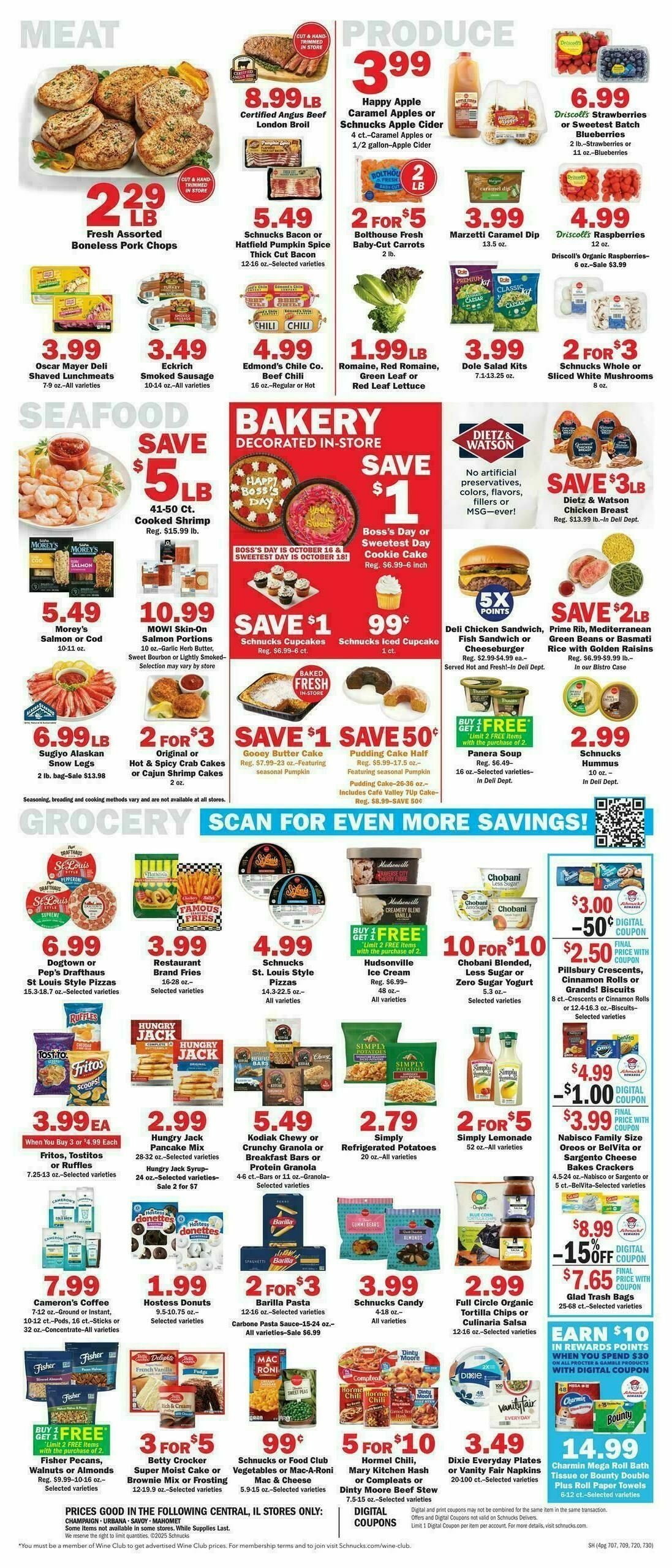 Schnucks Weekly Ad from October 15