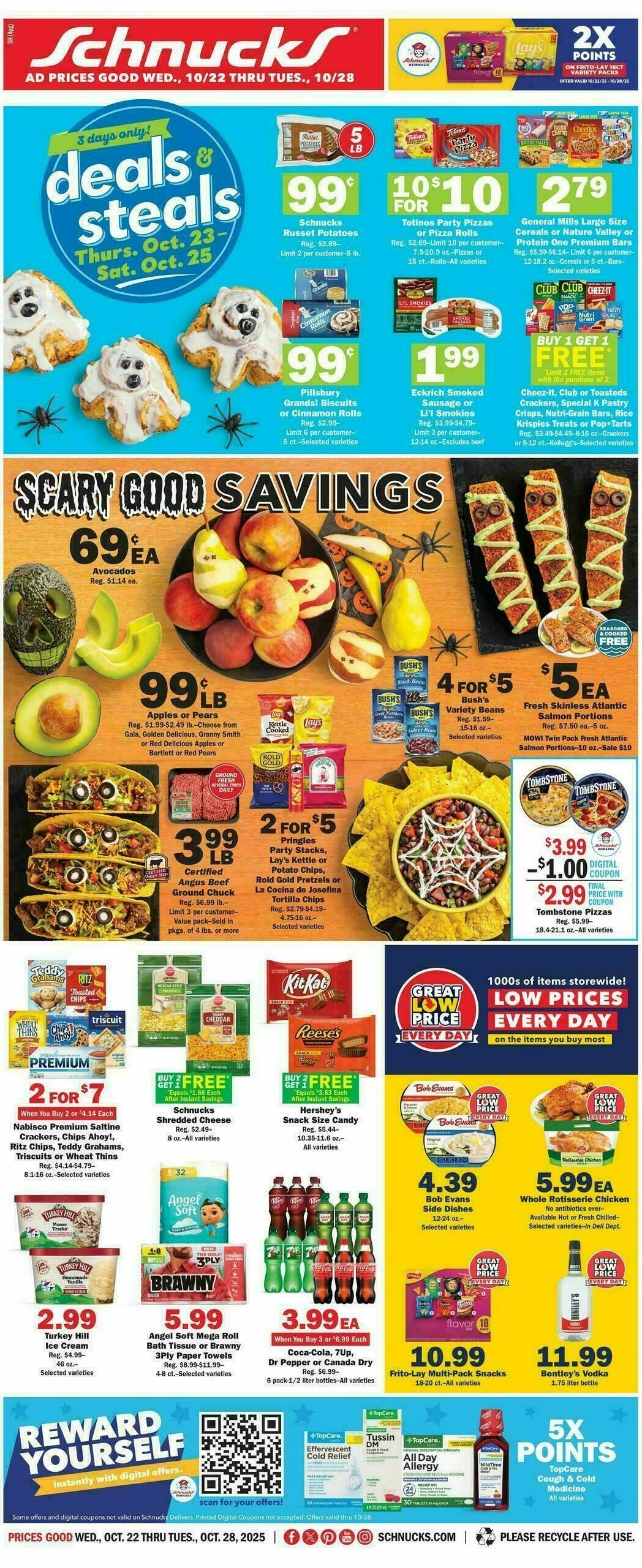 Schnucks Weekly Ad from October 22