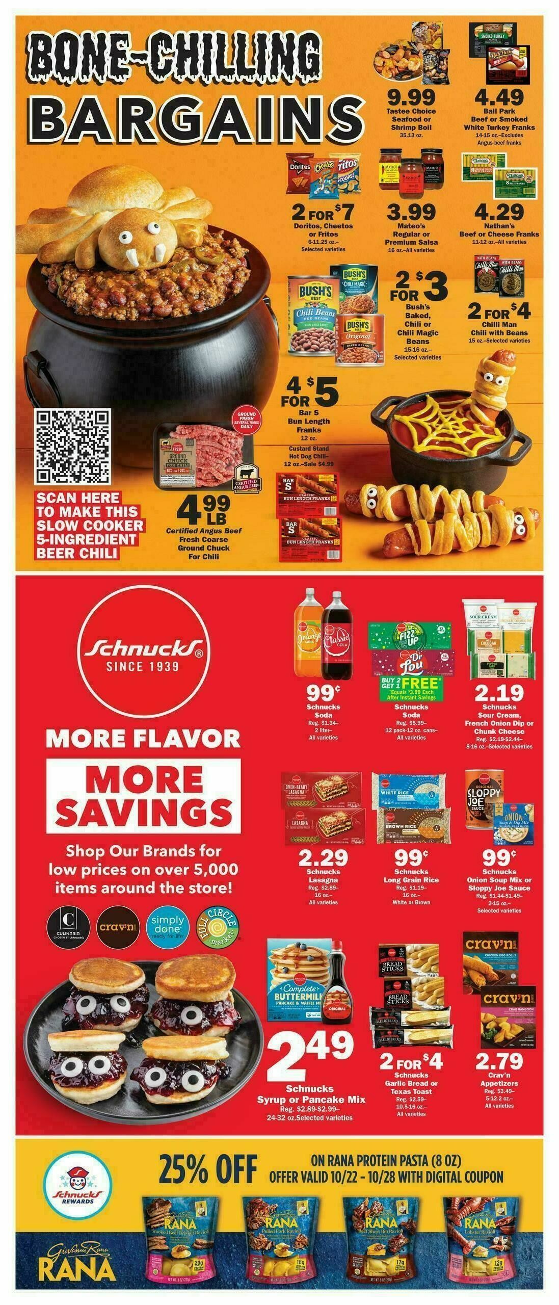 Schnucks Weekly Ad from October 22