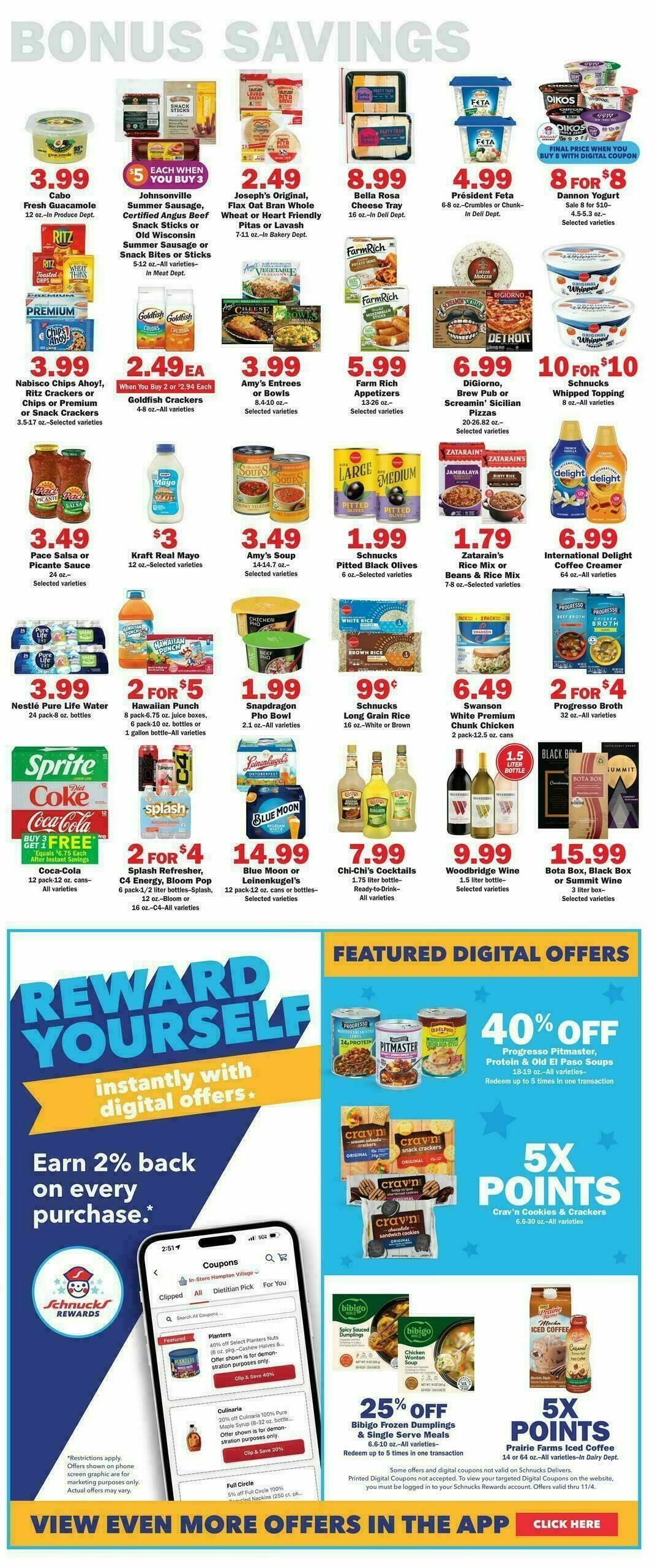 Schnucks Weekly Ad from October 29