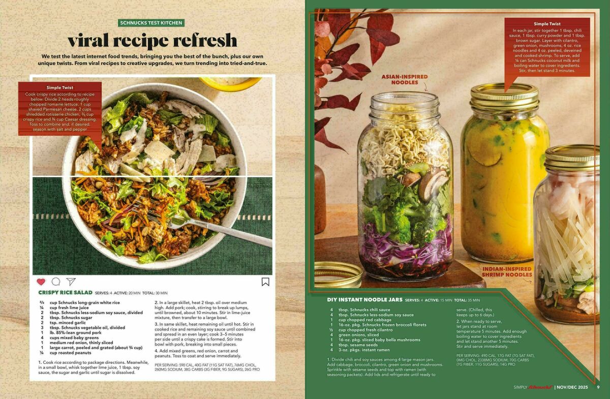 Schnucks Weekly Ad from November 1