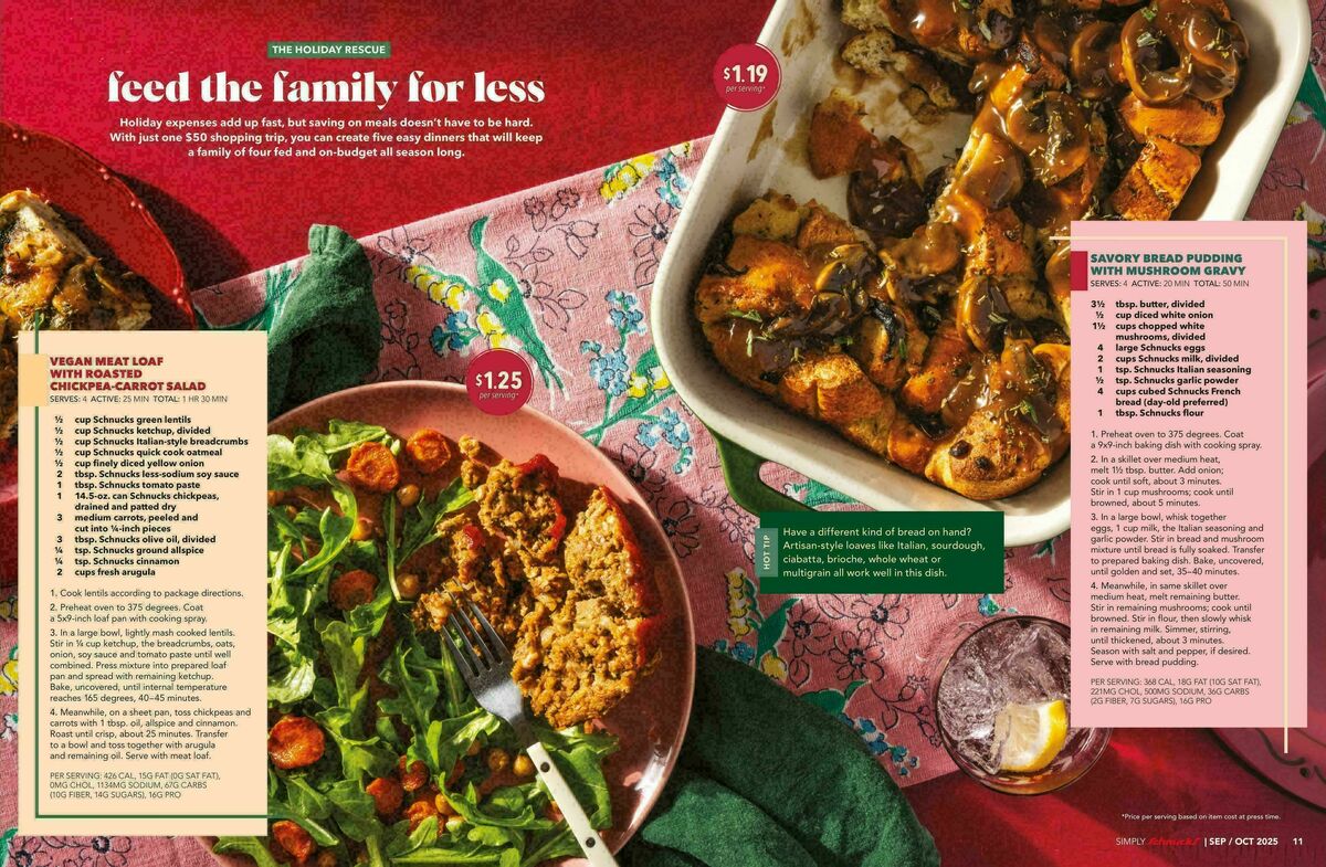 Schnucks Weekly Ad from November 1