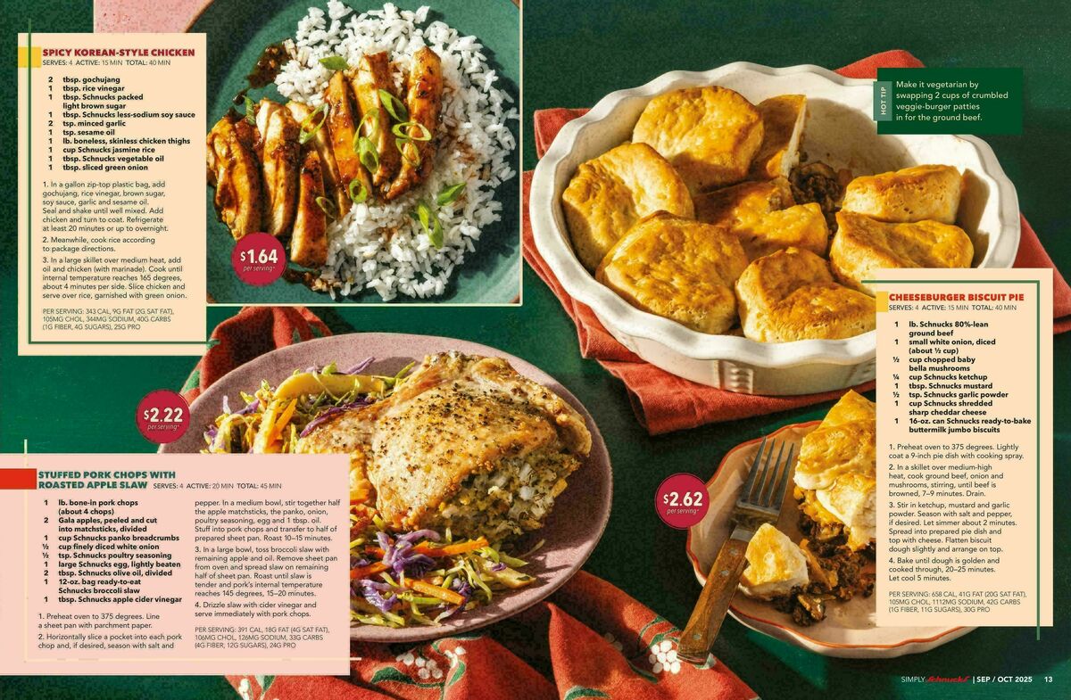 Schnucks Weekly Ad from November 1