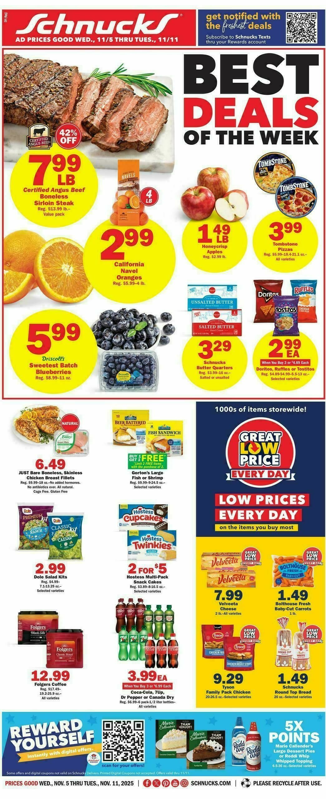 Schnucks Weekly Ad from November 5