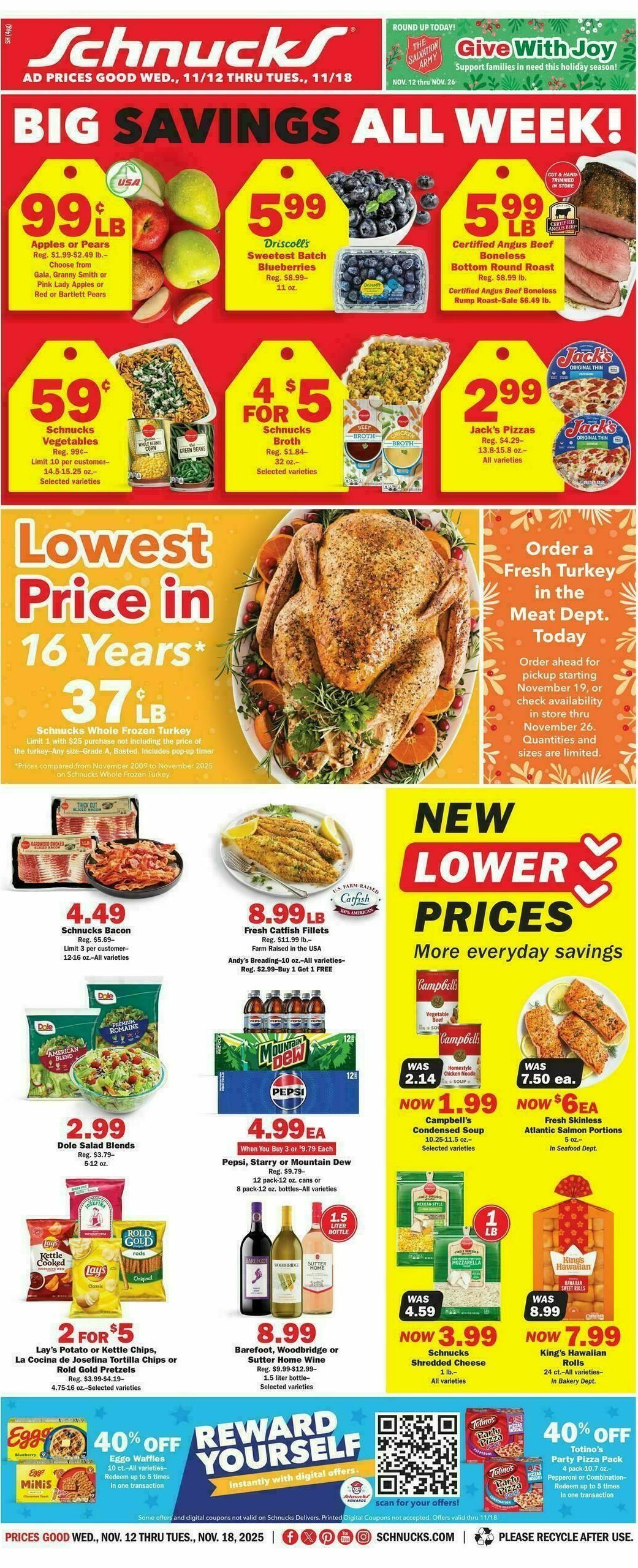 Schnucks Weekly Ad from November 12