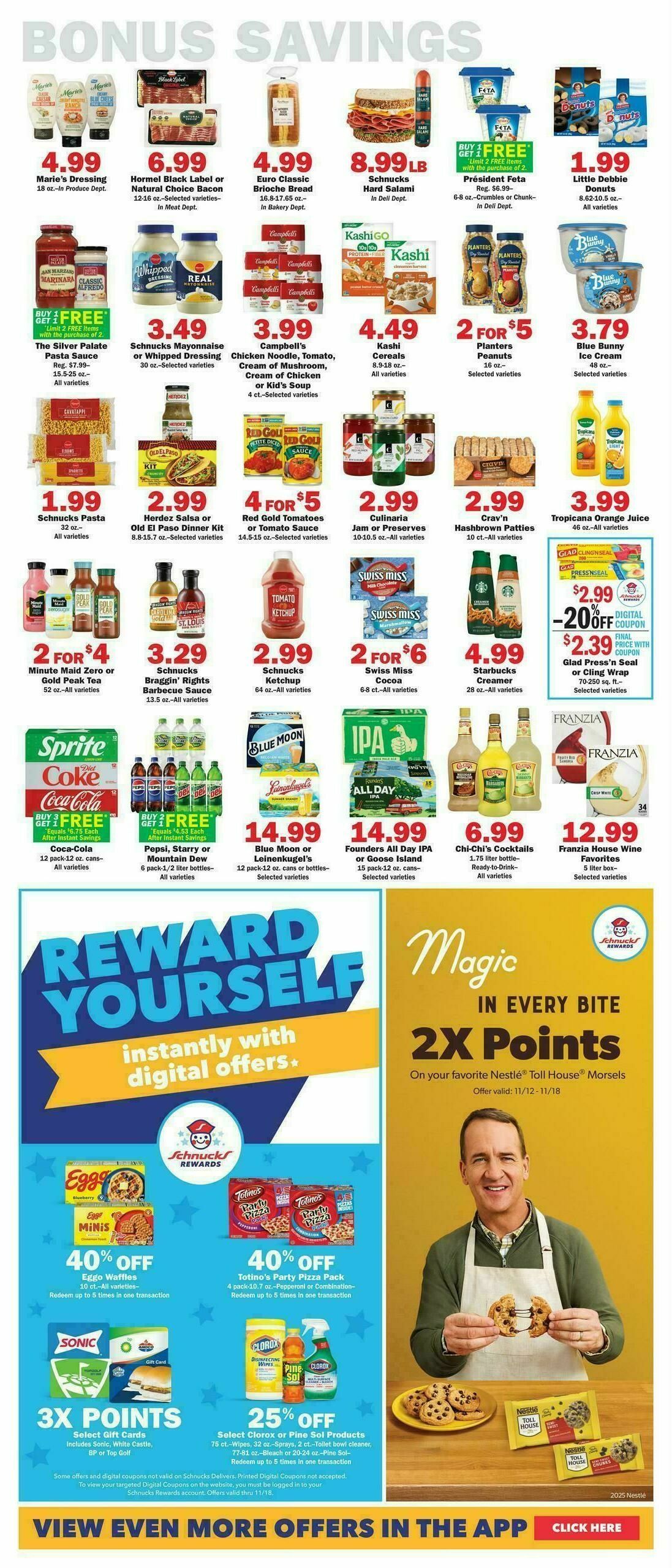 Schnucks Weekly Ad from November 12