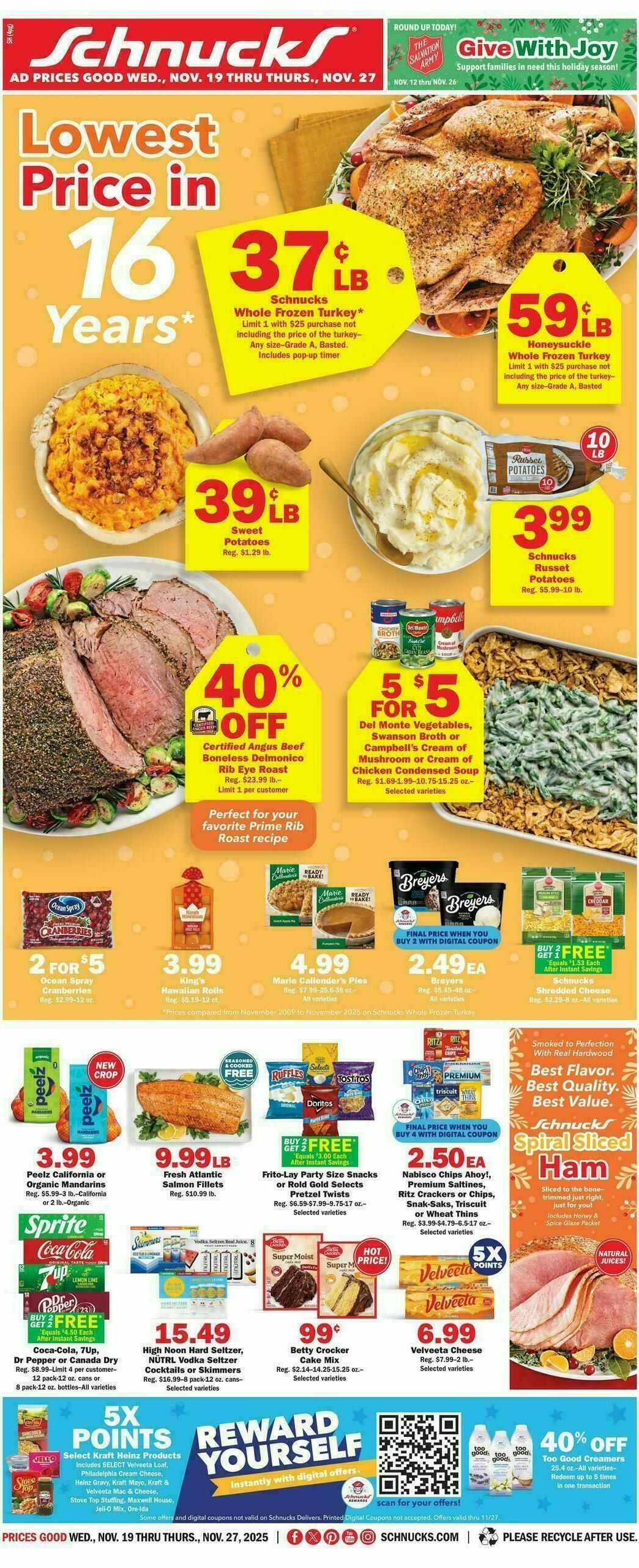Schnucks Weekly Ad from November 19