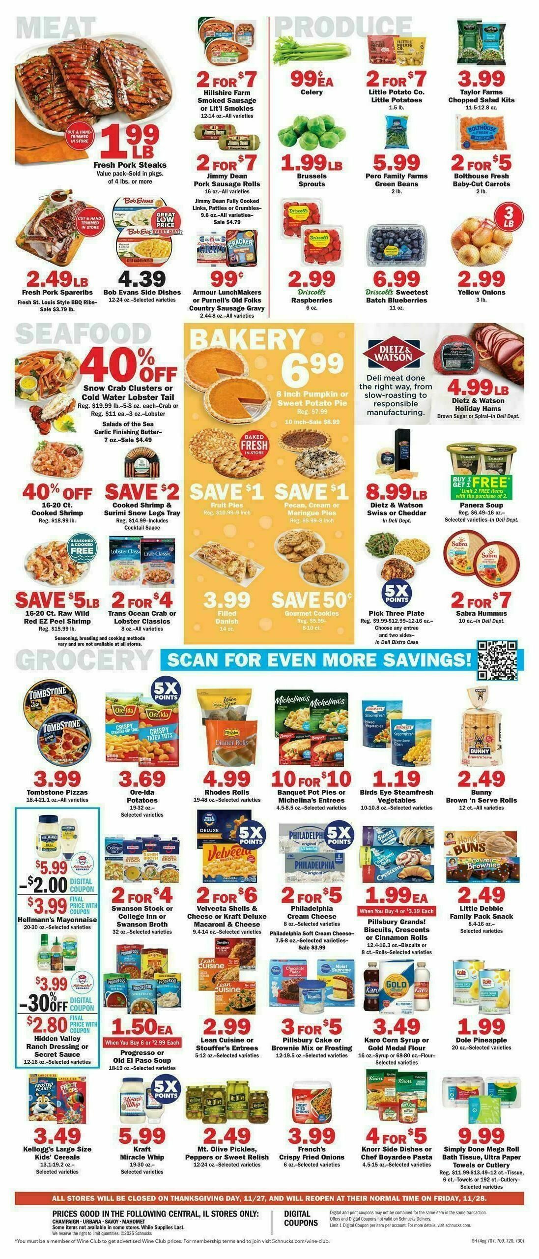 Schnucks Weekly Ad from November 19
