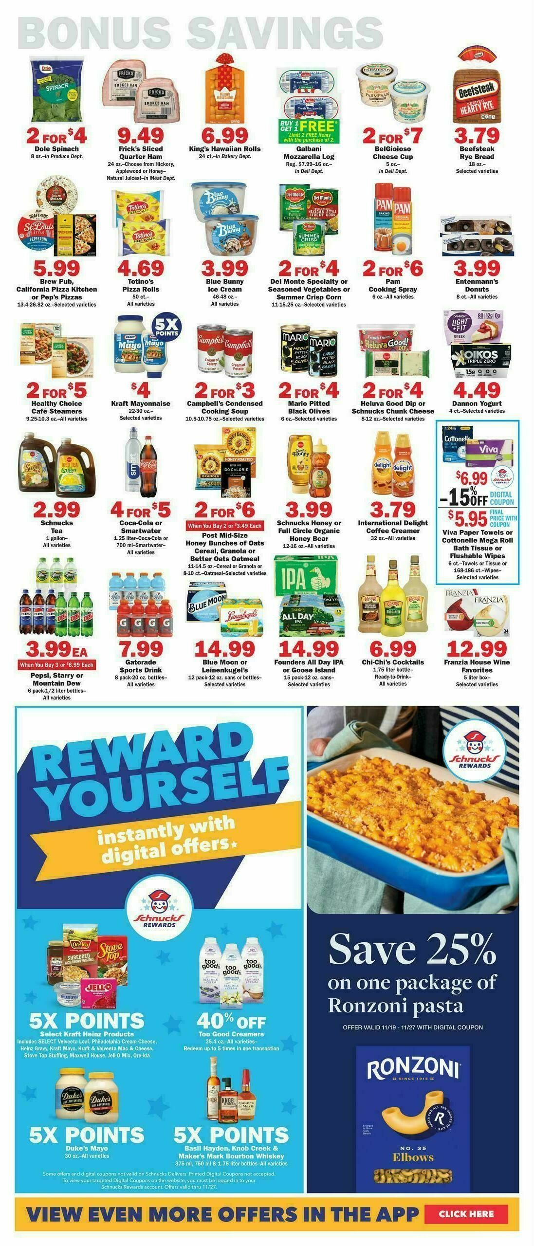 Schnucks Weekly Ad from November 19