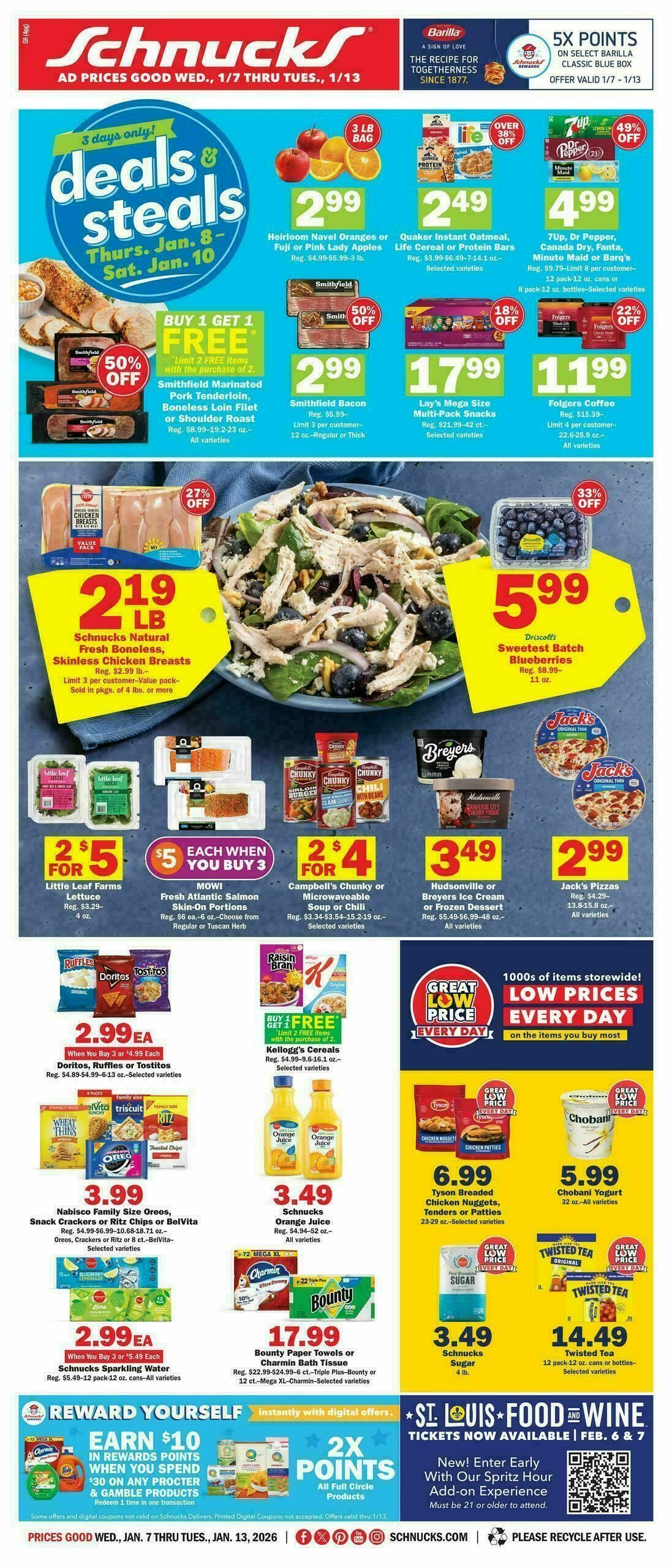 Schnucks Weekly Ad from January 7