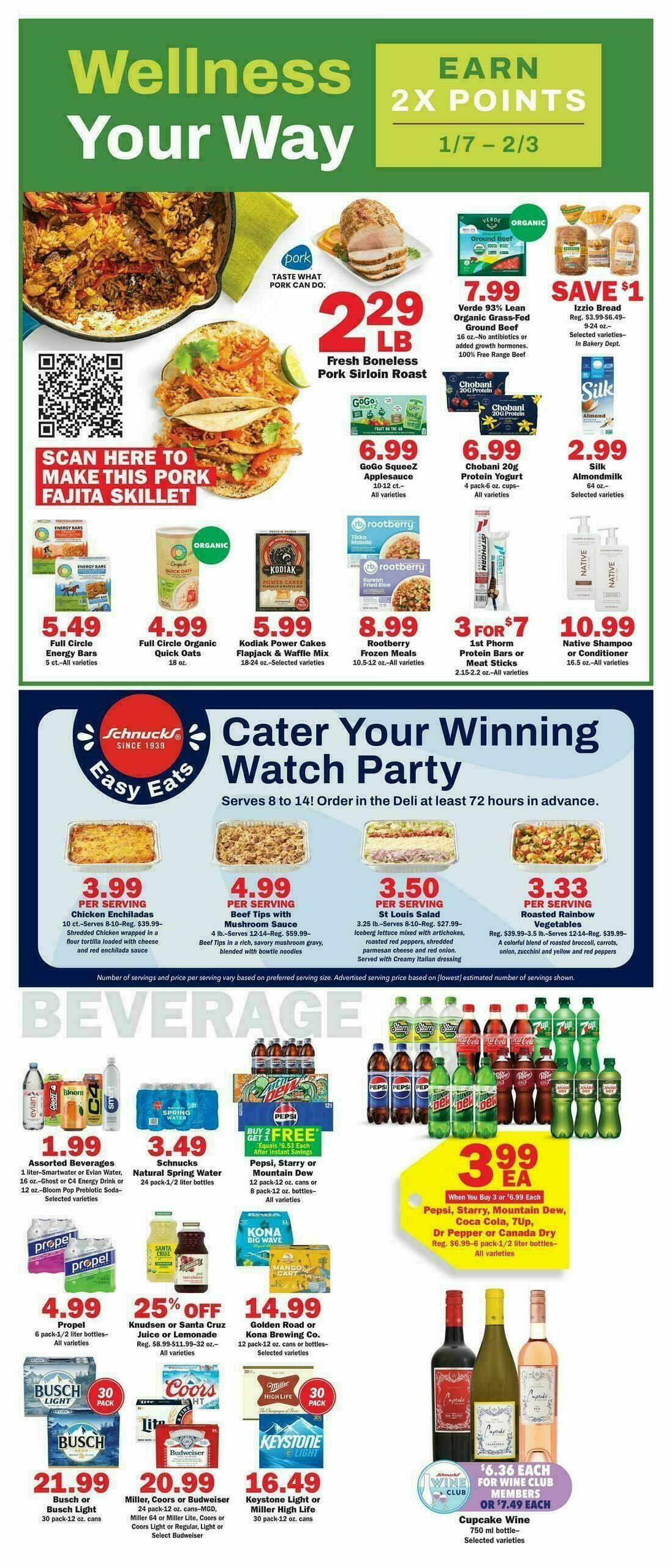 Schnucks Weekly Ad from January 7