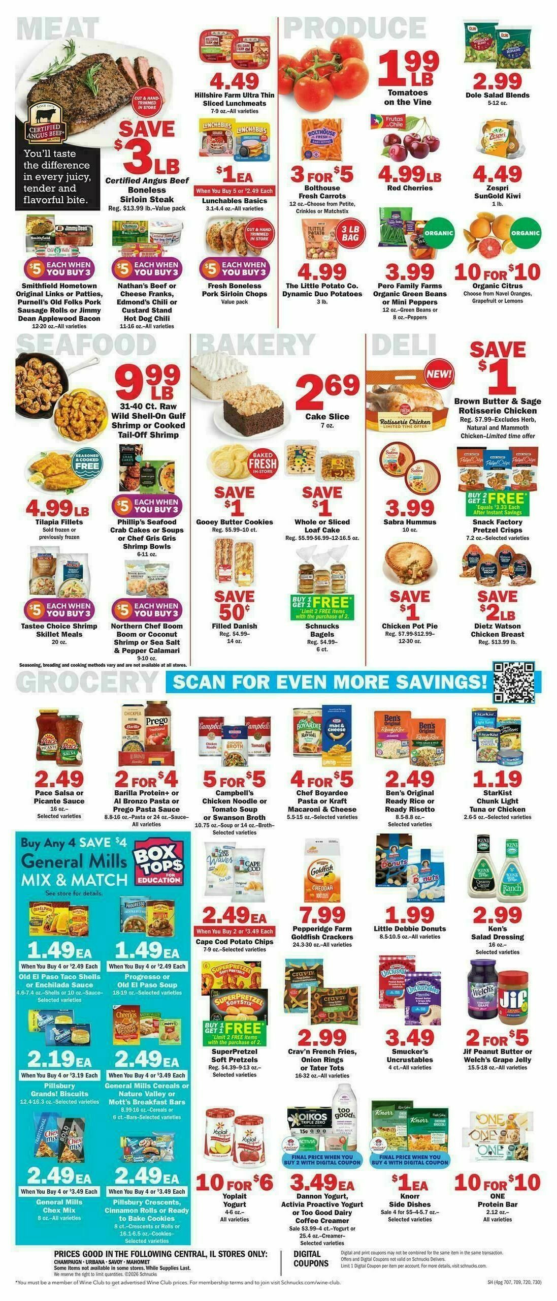 Schnucks Weekly Ad from January 7