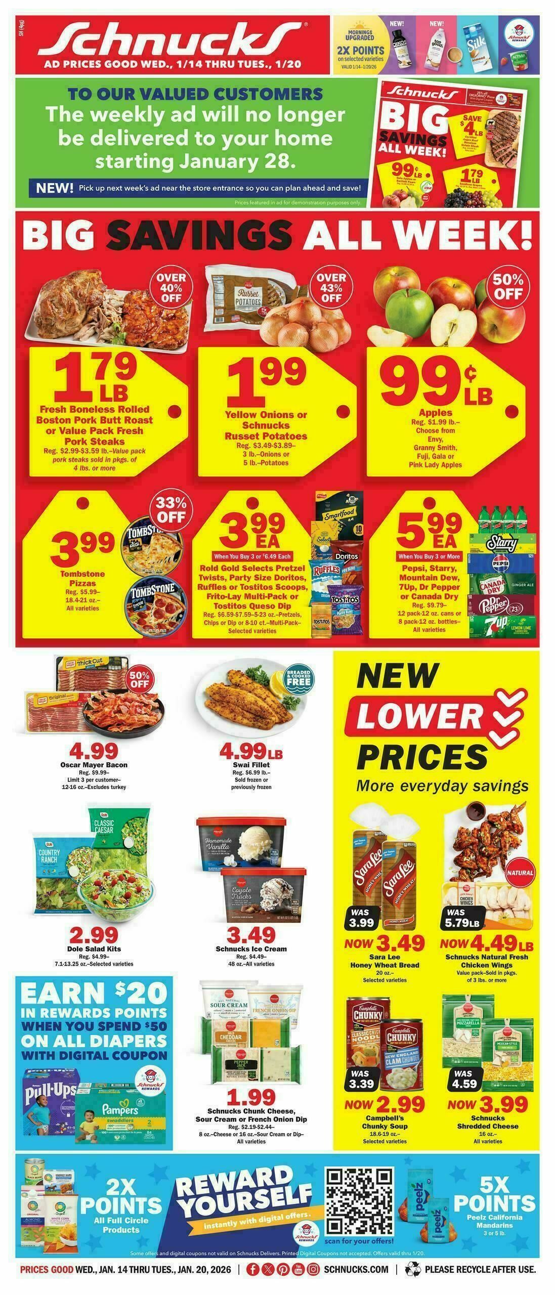 Schnucks Weekly Ad from January 14