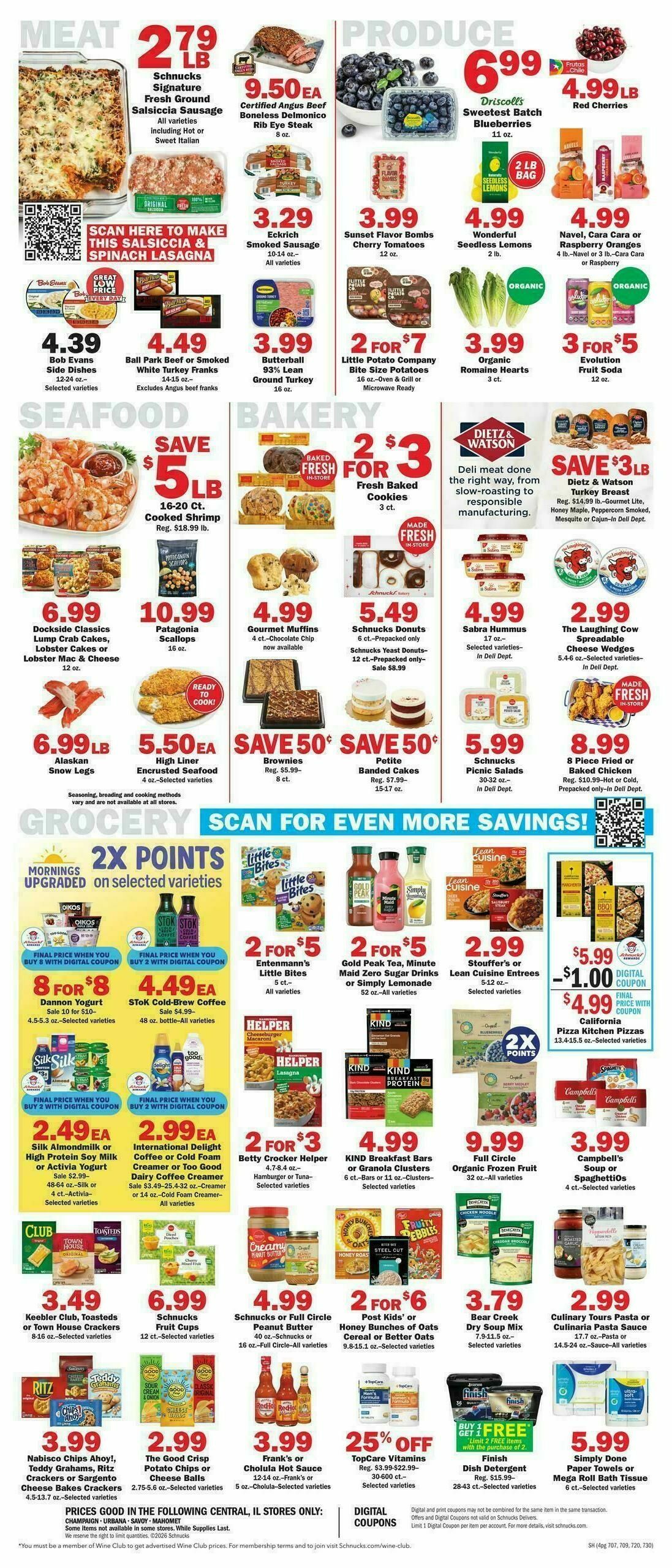 Schnucks Weekly Ad from January 14