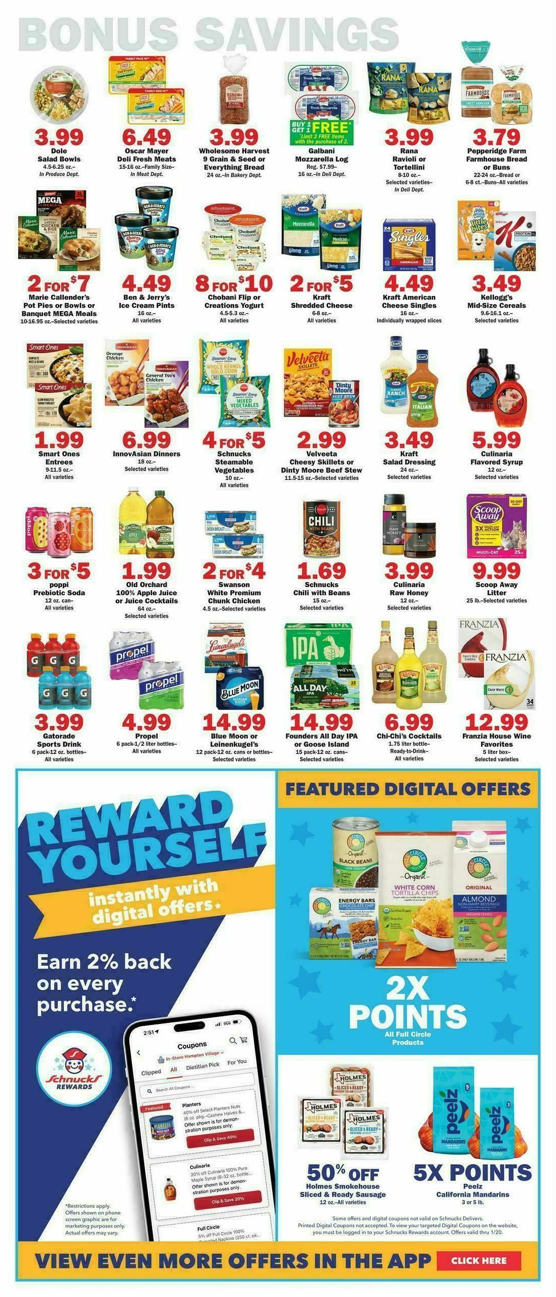 Schnucks Weekly Ad from January 14