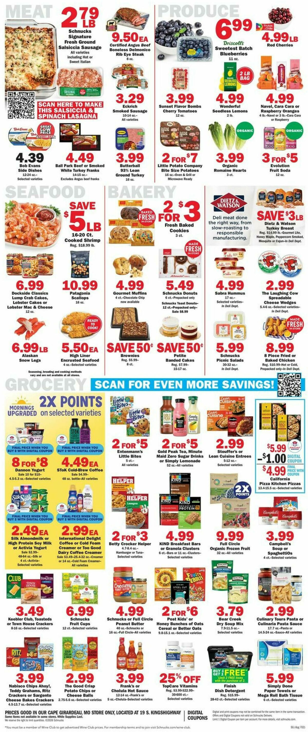 Schnucks Weekly Ad from January 21