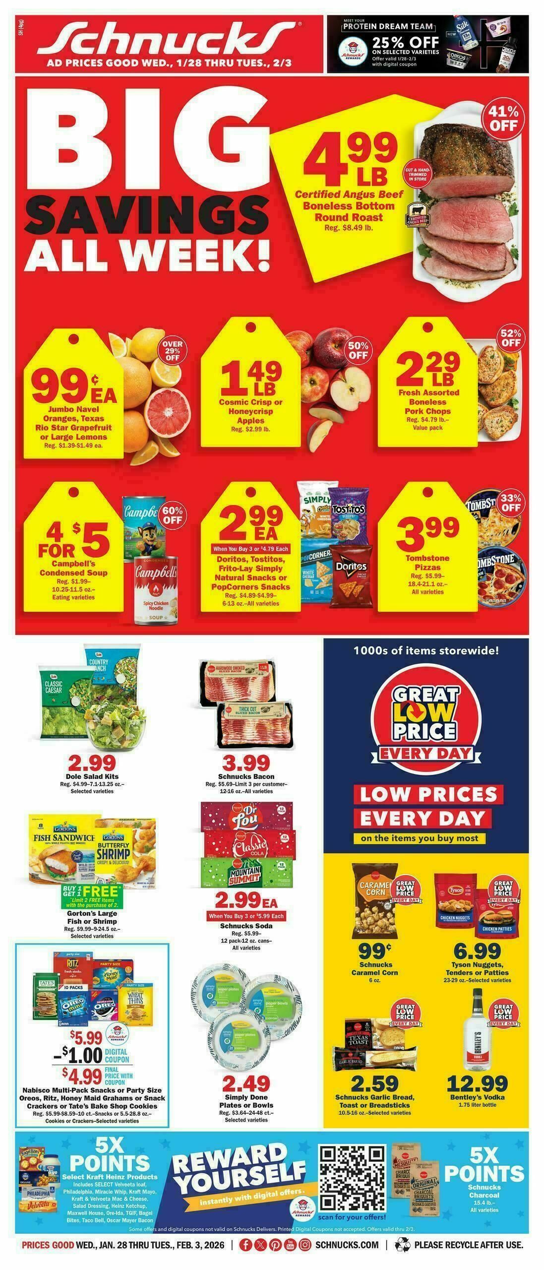 Schnucks Weekly Ad from January 28