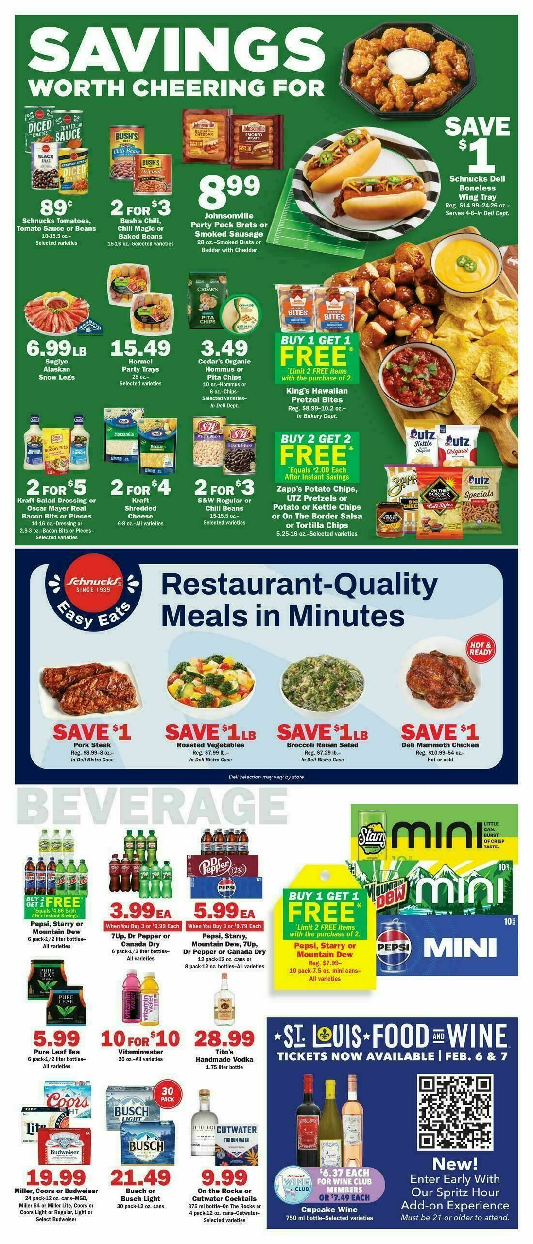 Schnucks Weekly Ad from January 28