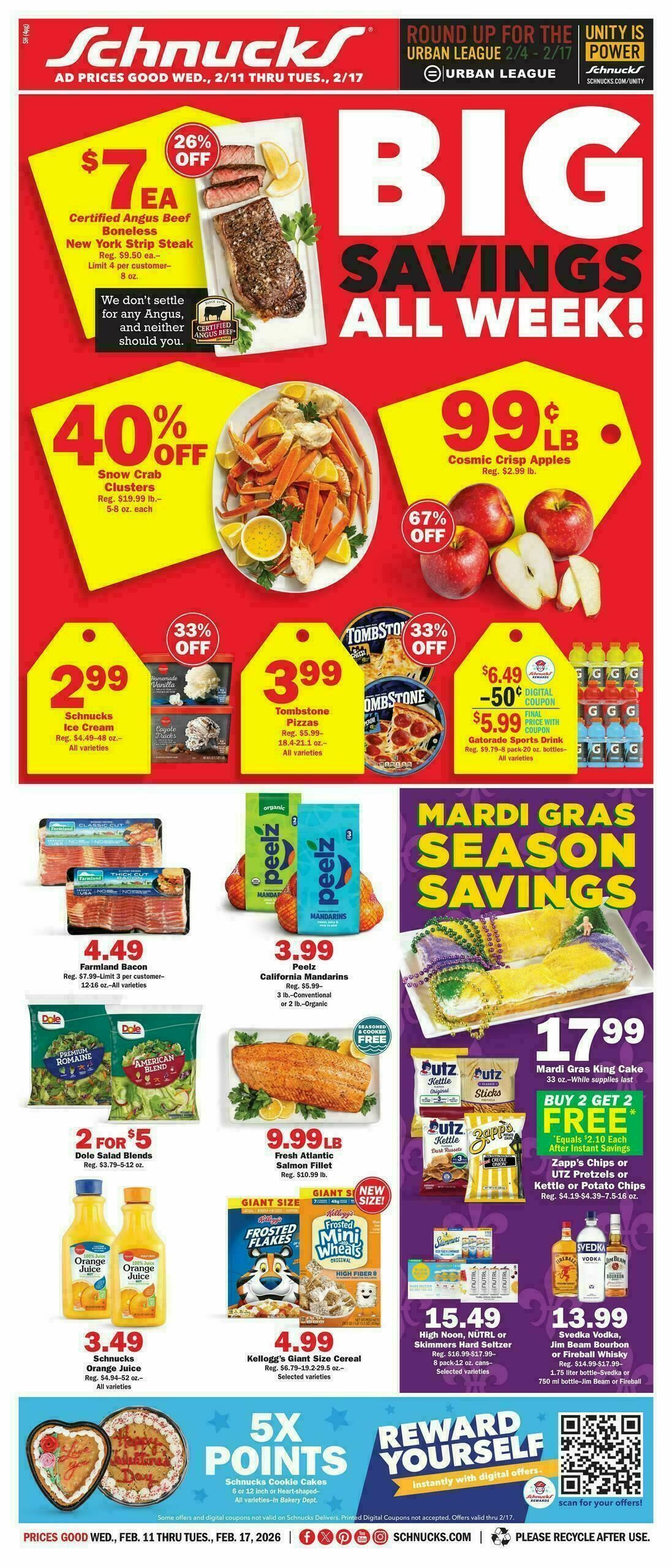 Schnucks Weekly Ad from February 11