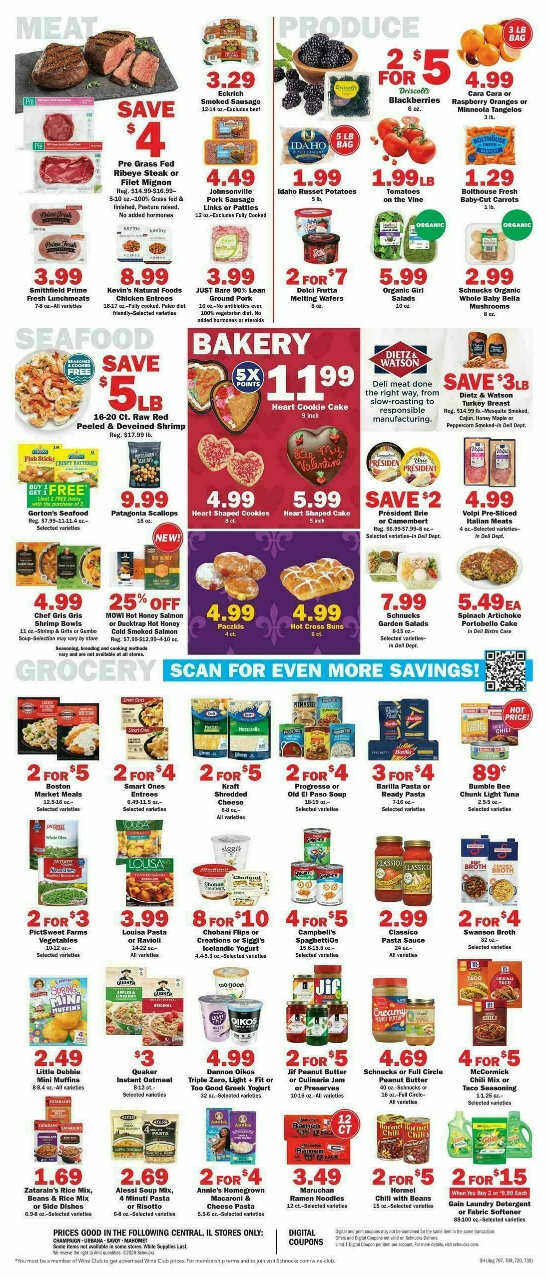 Schnucks Weekly Ad from February 11