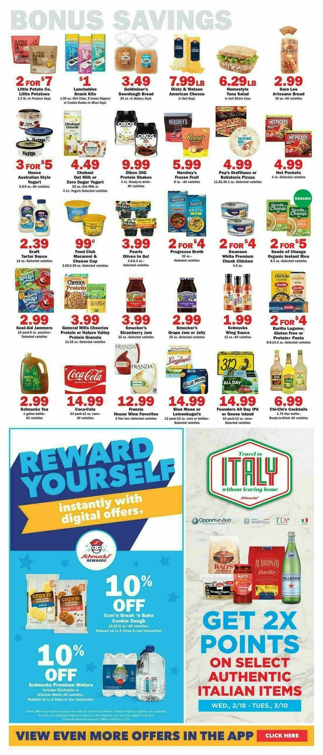 Schnucks Weekly Ad from February 18