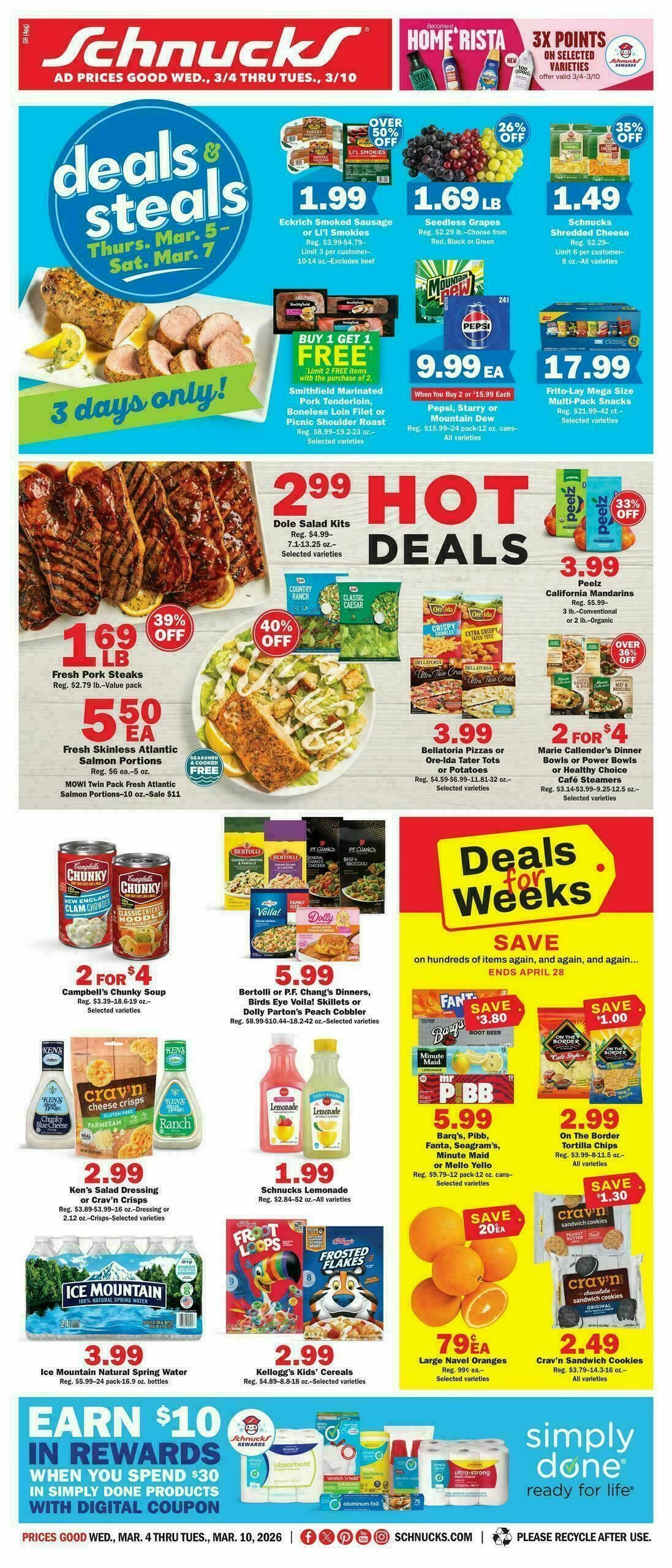 Schnucks Weekly Ad from March 4