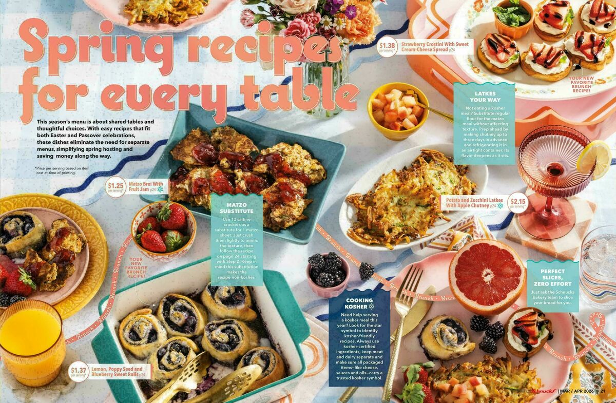 Schnucks Monthly Ad Weekly Ad from March 1