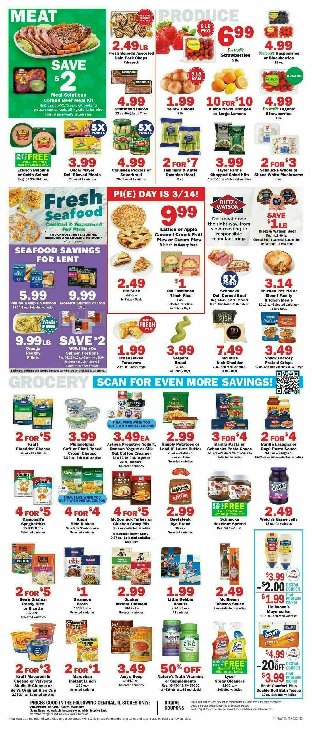 Schnucks Weekly Ad from March 11