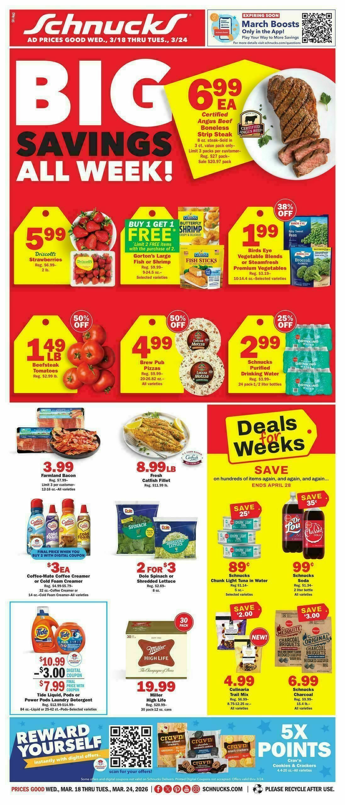 Schnucks Weekly Ad from March 18