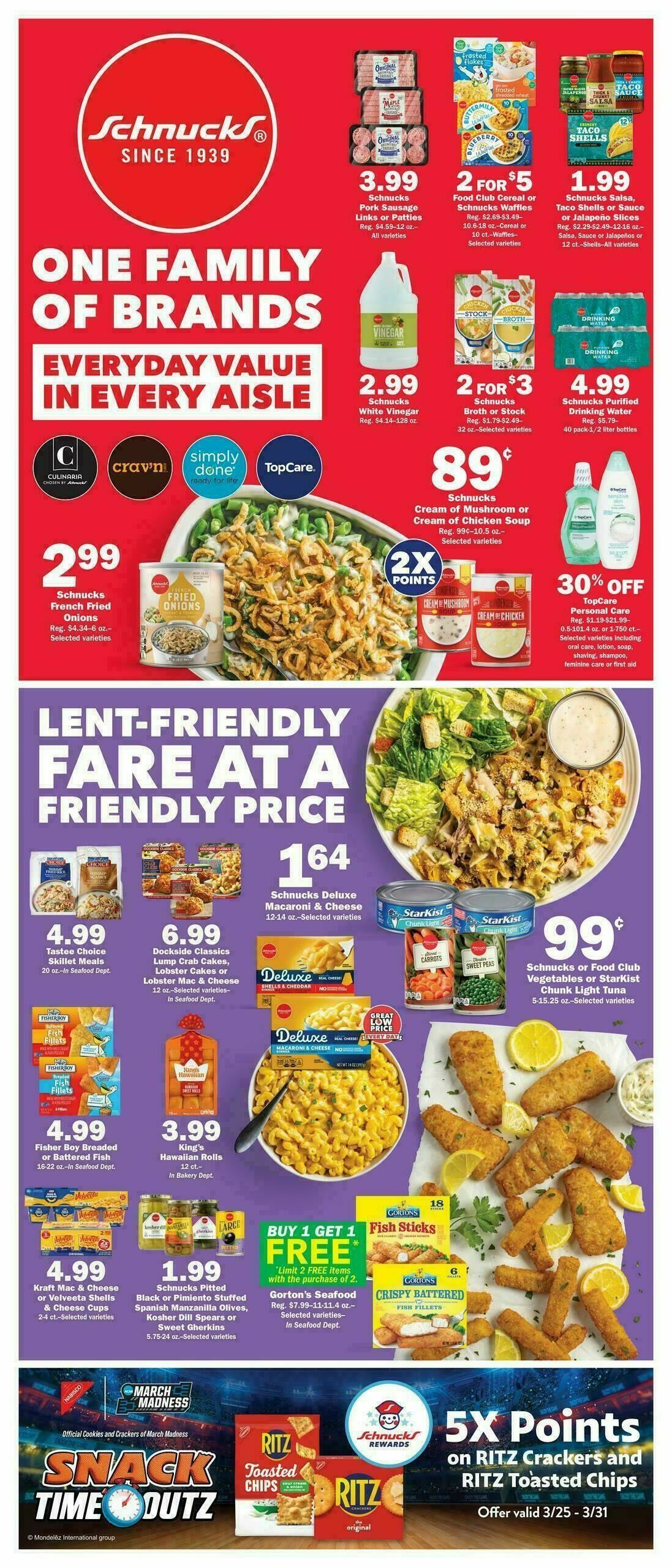 Schnucks Weekly Ad from March 25