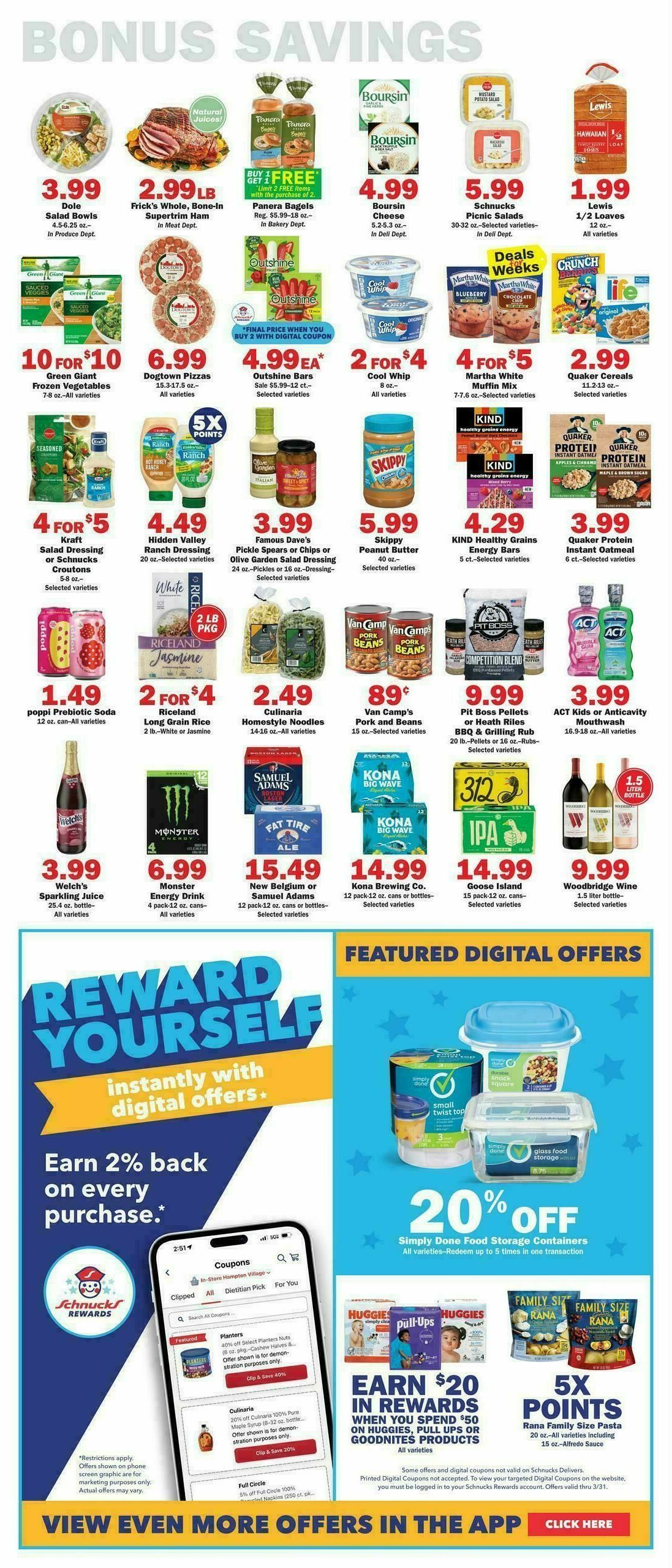 Schnucks Weekly Ad from March 25