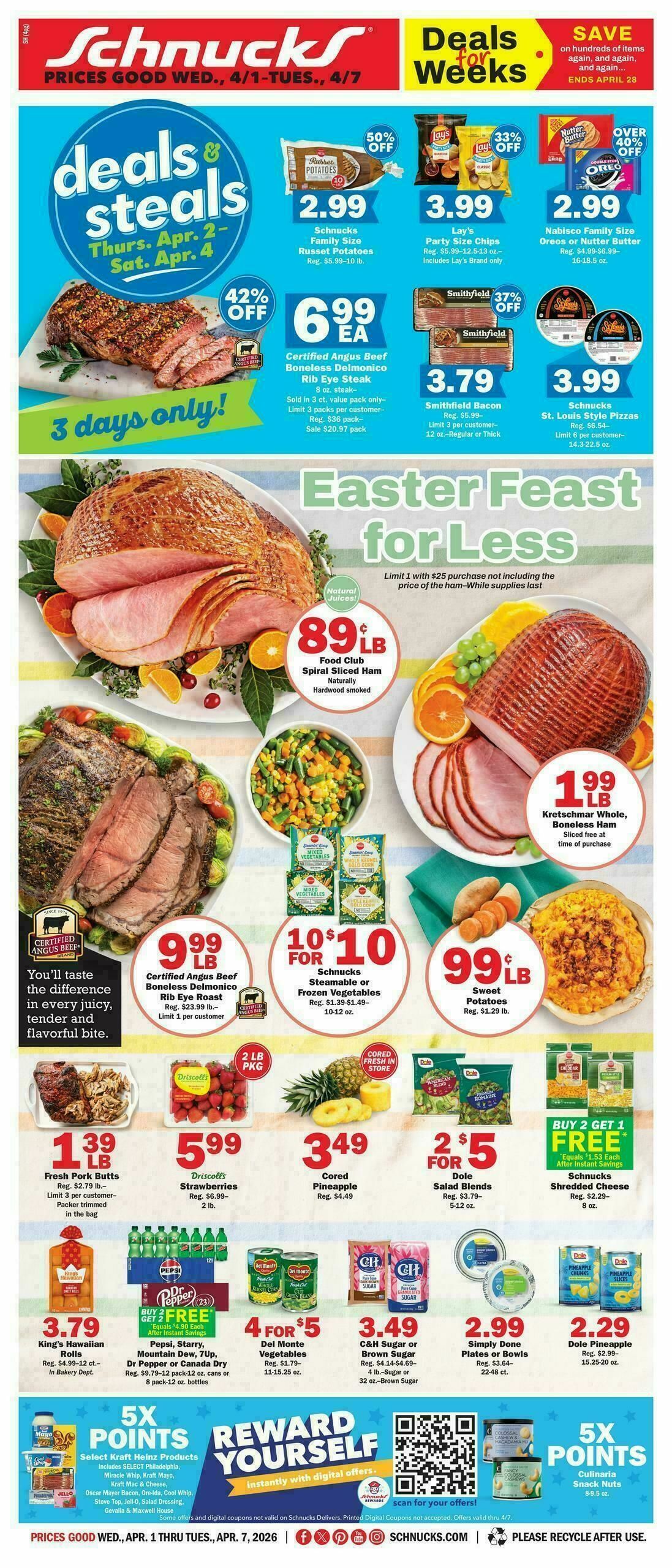 Schnucks Weekly Ad from April 1