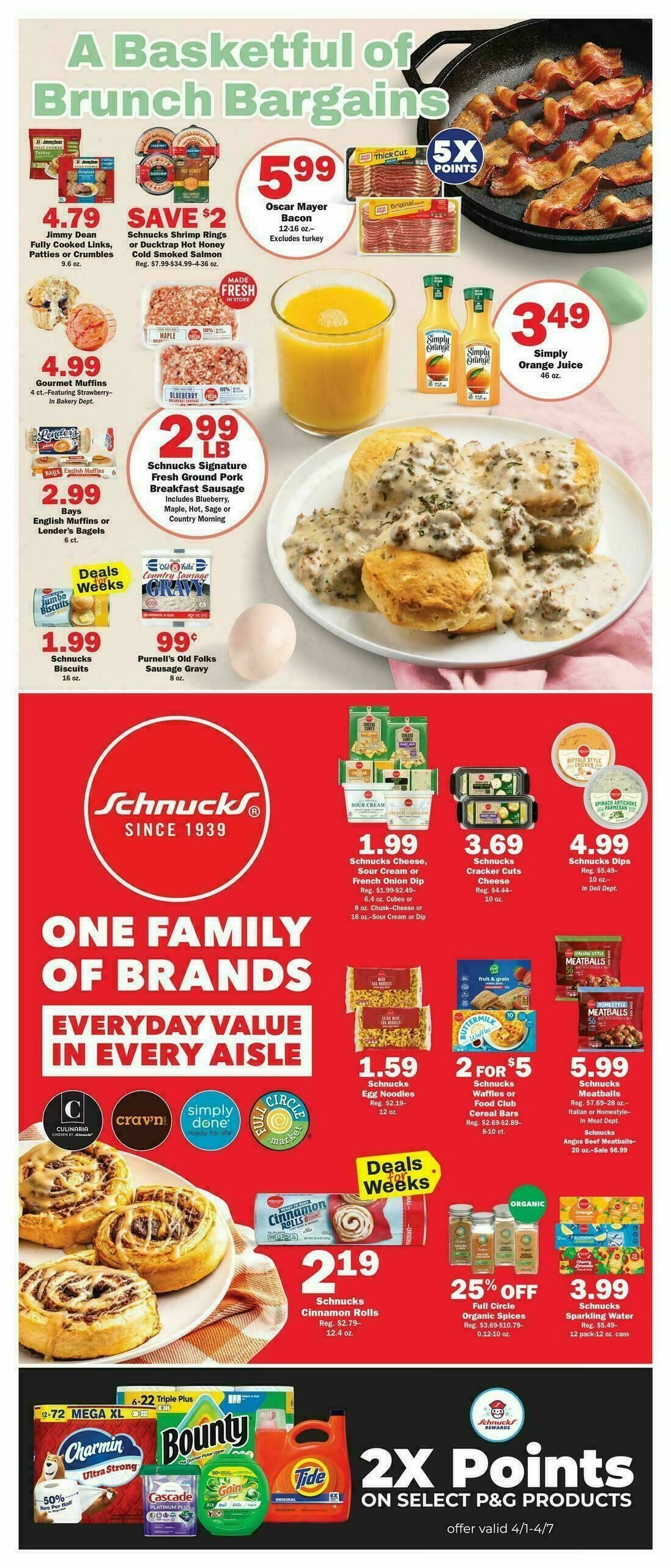 Schnucks Weekly Ad from April 1