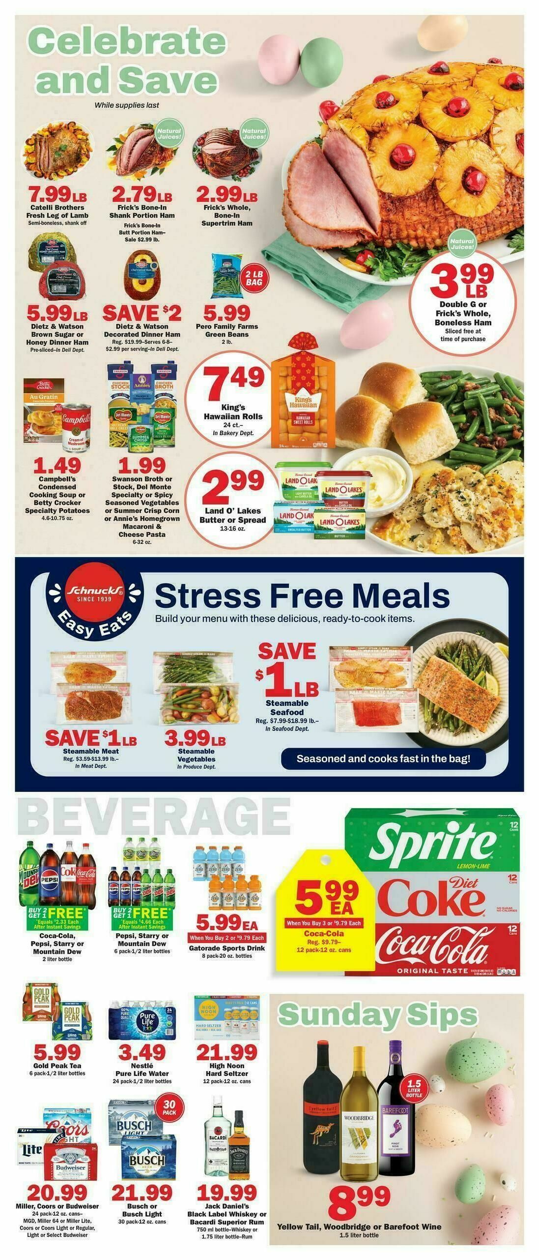 Schnucks Weekly Ad from April 1