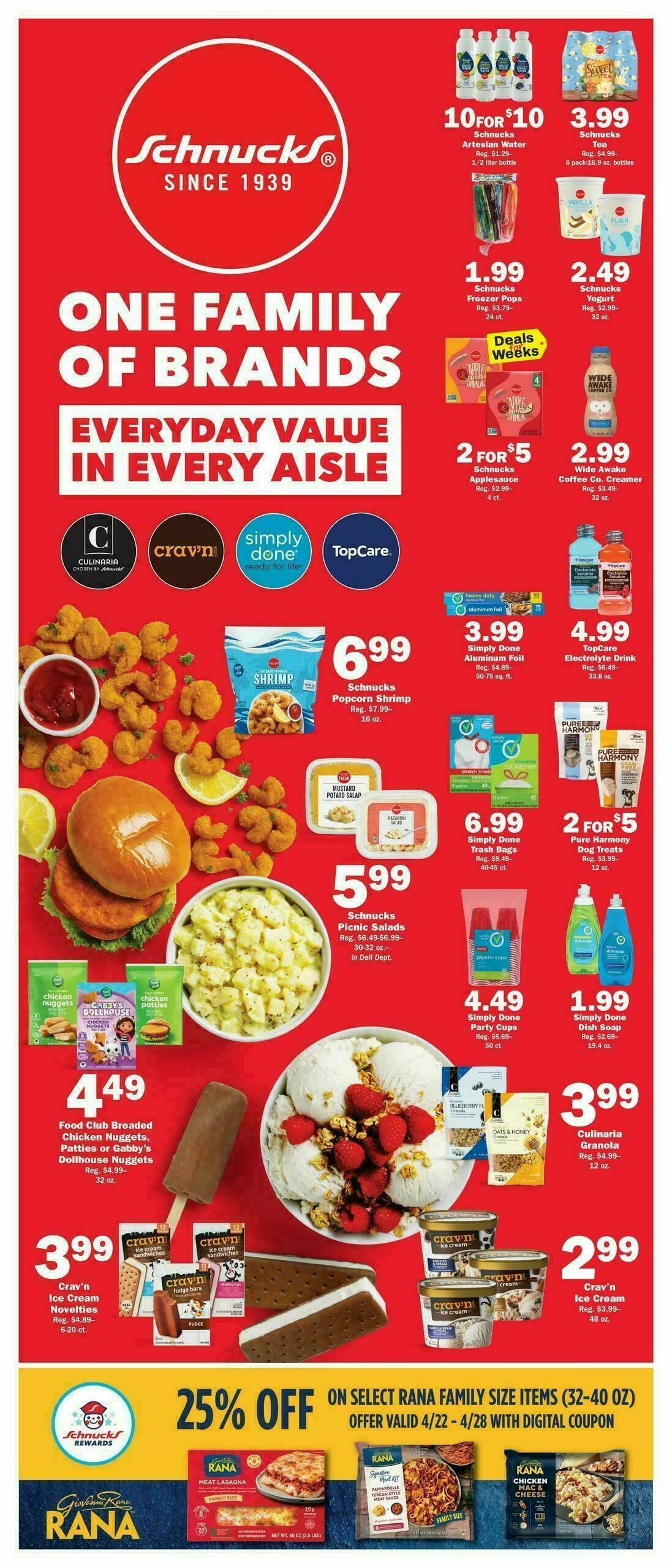 Schnucks Weekly Ad from April 22