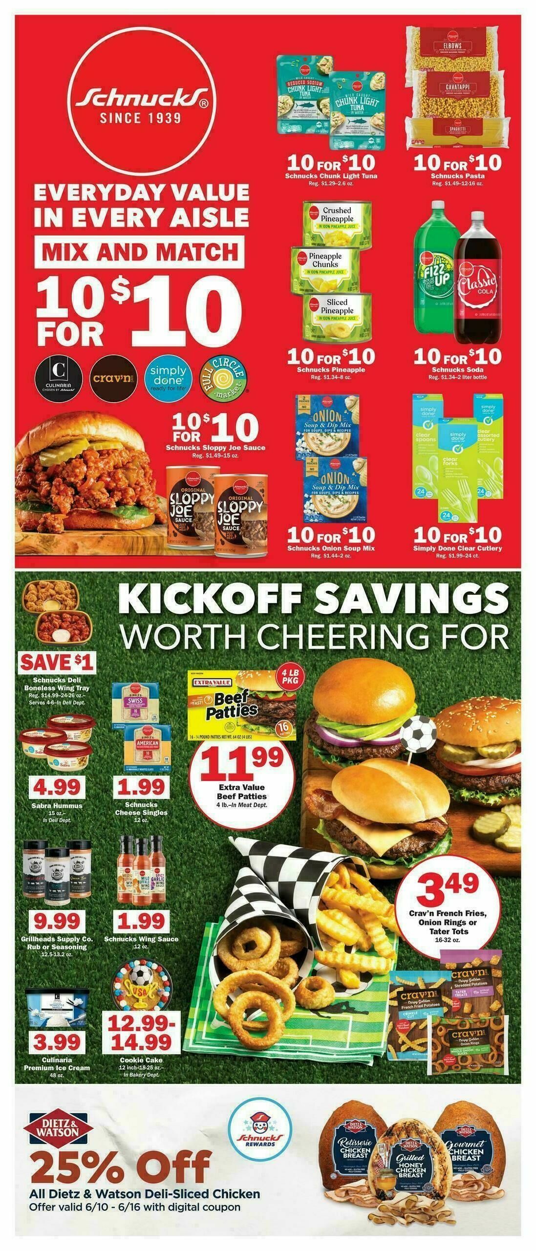 Schnucks Weekly Ad from June 10