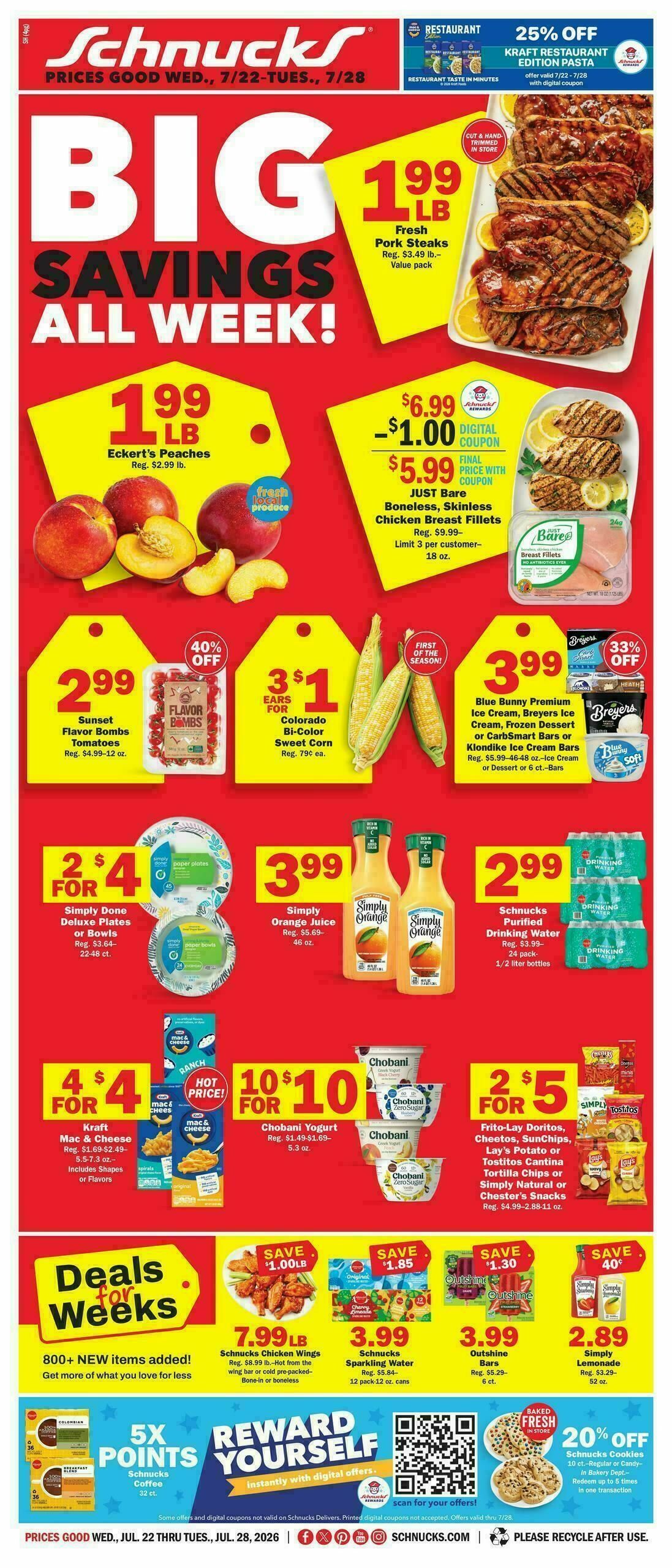 Schnucks Weekly Ad from July 22