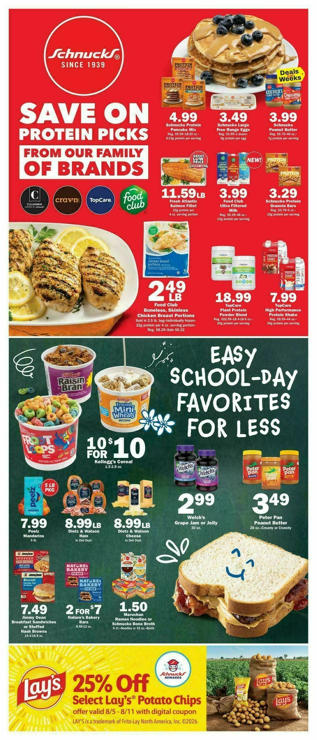 Schnucks Weekly Ad from August 5