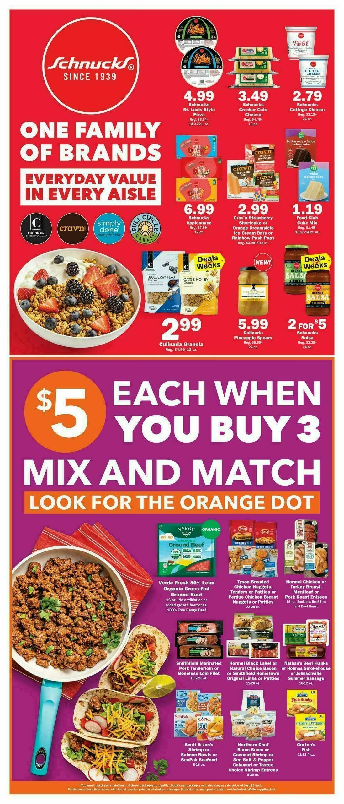 Schnucks Weekly Ad from August 12