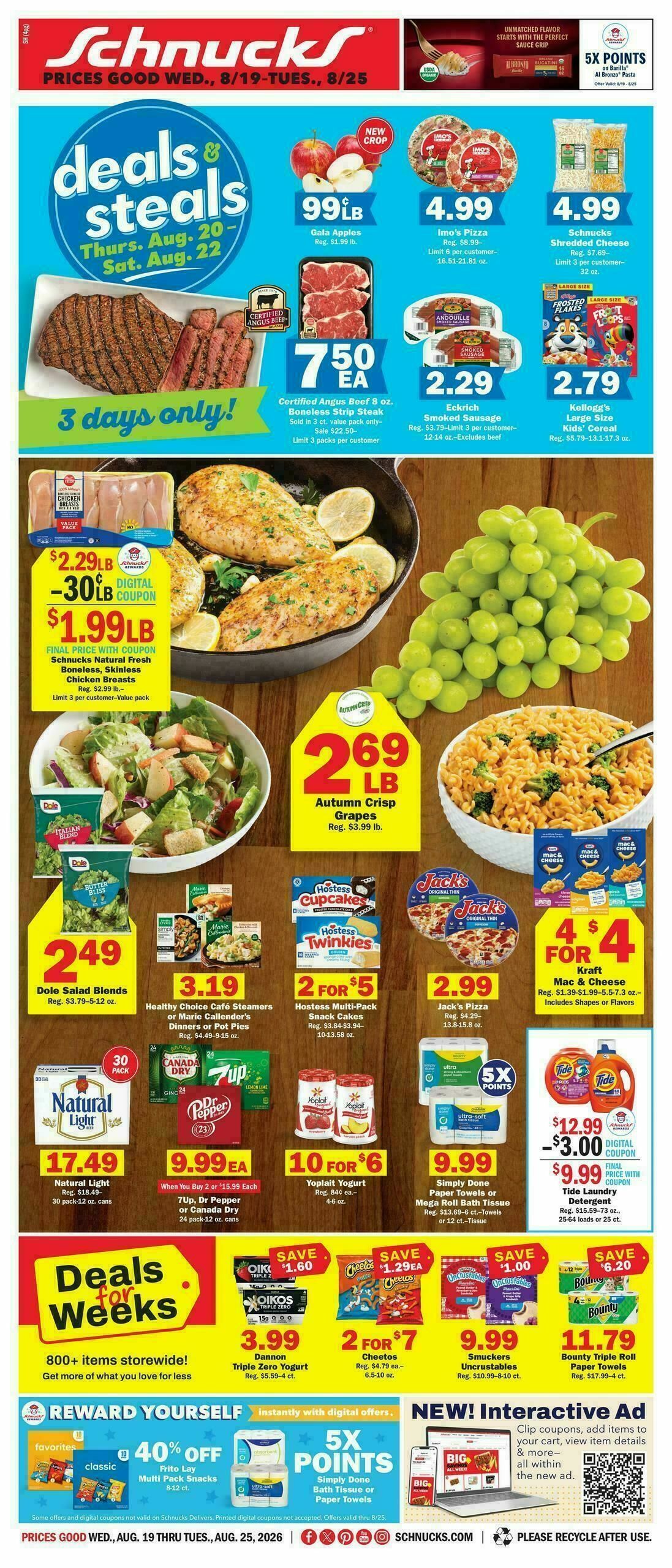 Schnucks Weekly Ad from August 19