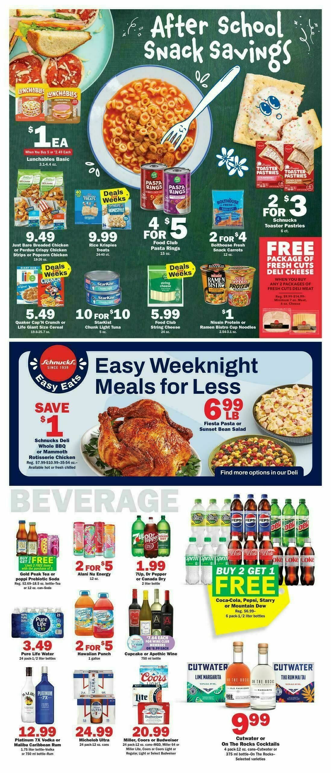 Schnucks Weekly Ad from August 19