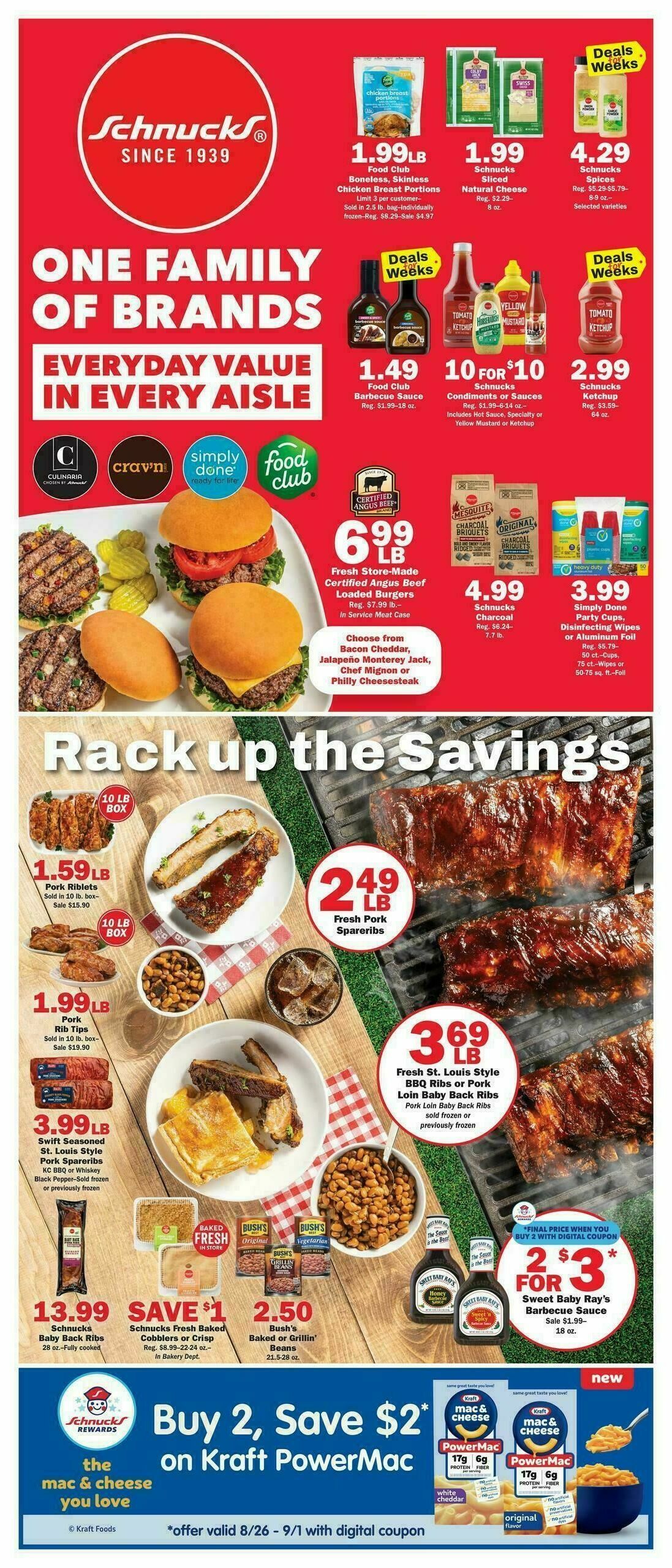 Schnucks Weekly Ad from August 26