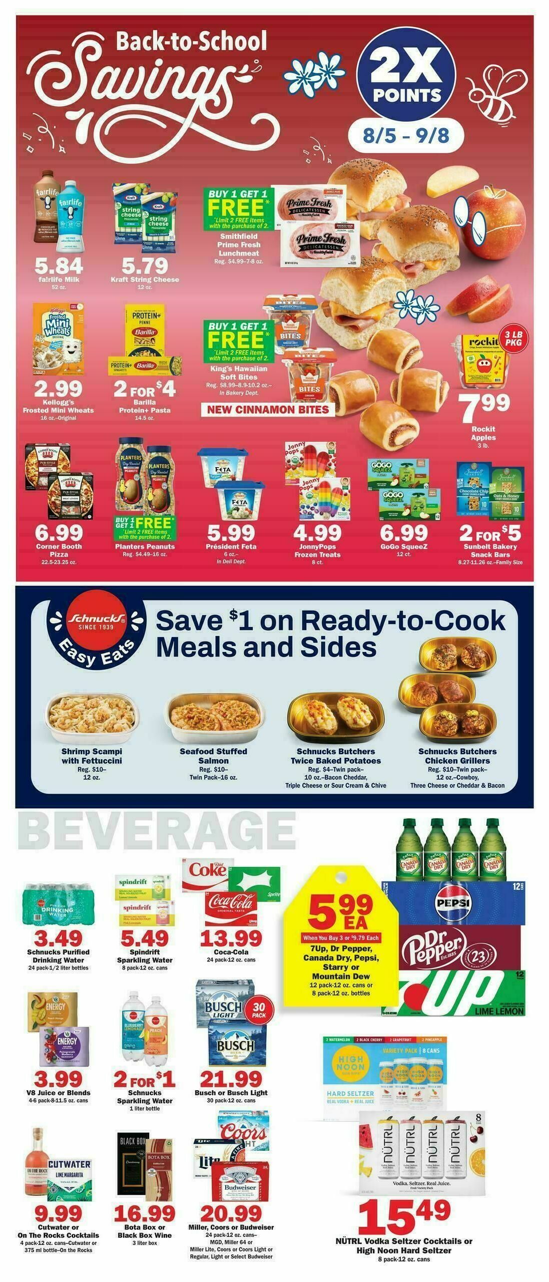 Schnucks Weekly Ad from August 26