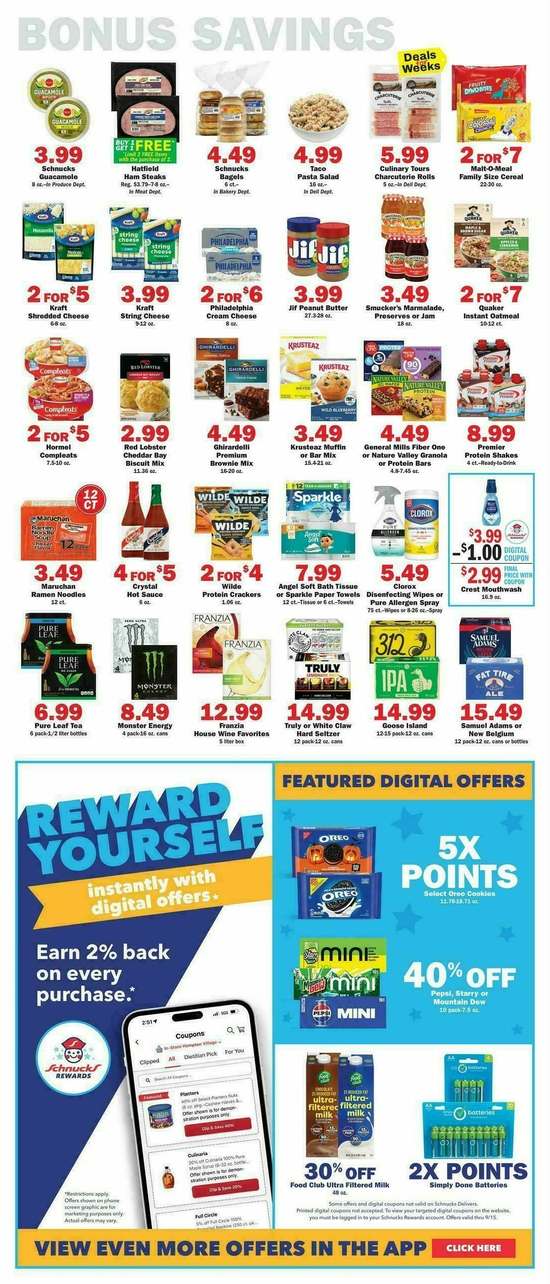 Schnucks Weekly Ad from September 9