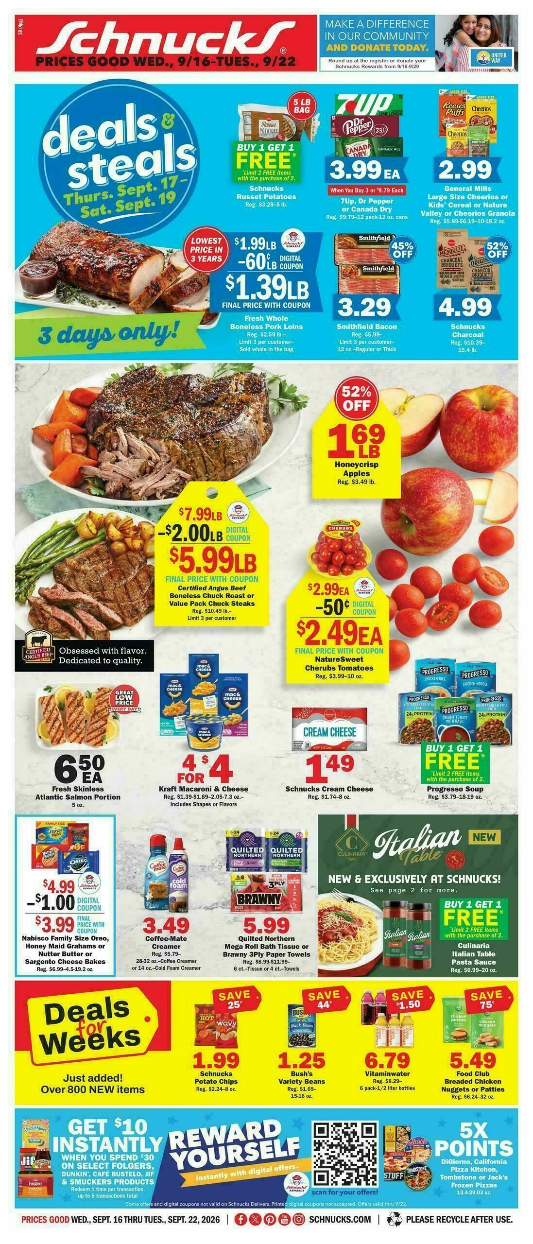 Schnucks Weekly Ad from September 16