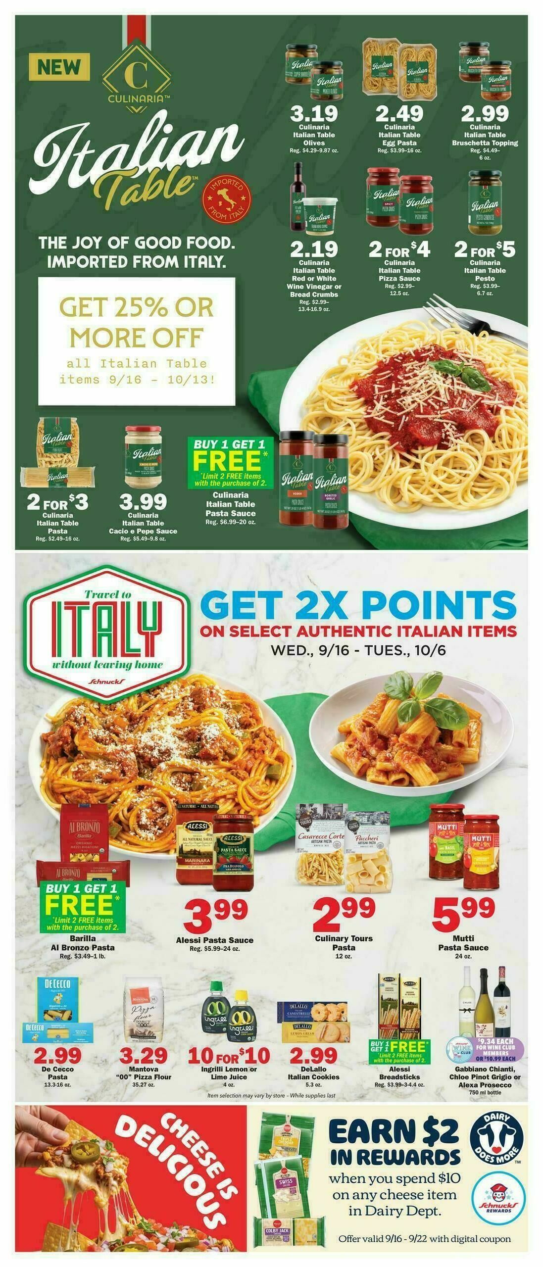 Schnucks Weekly Ad from September 16