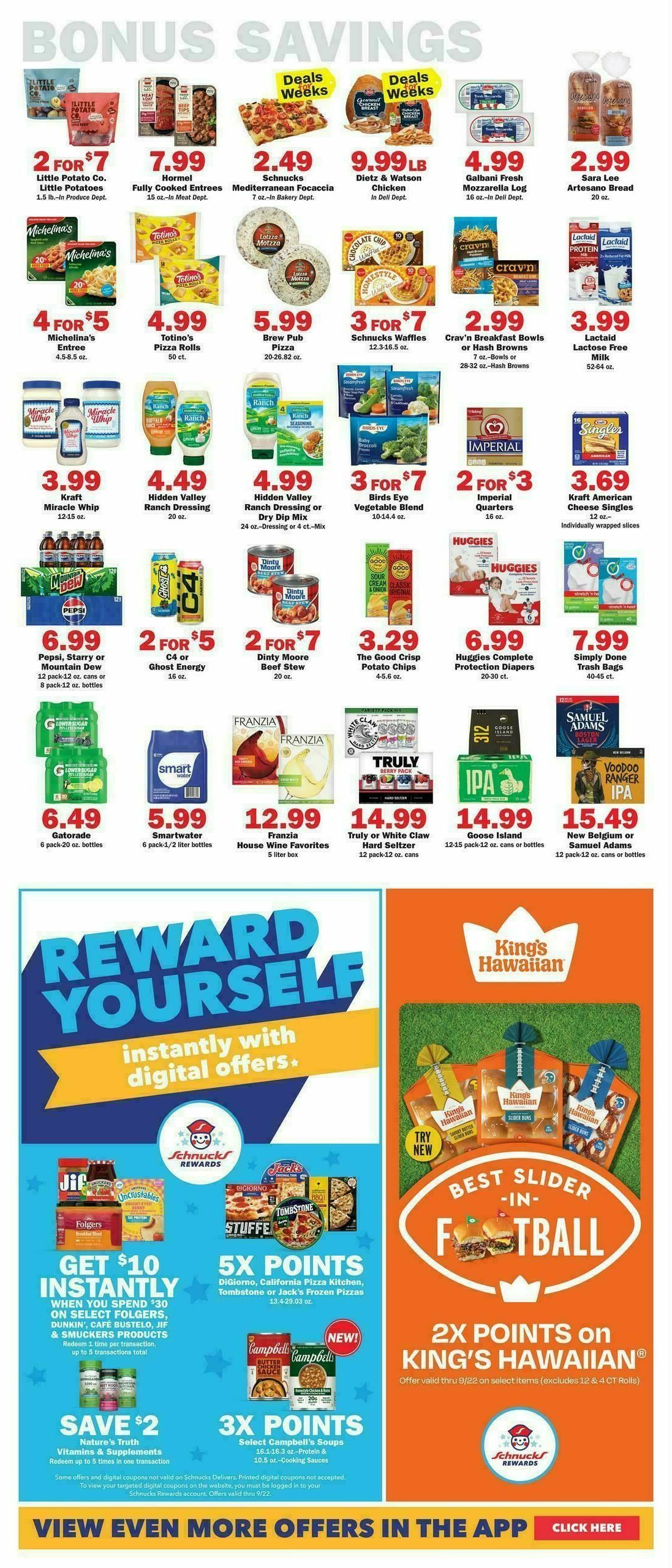 Schnucks Weekly Ad from September 16