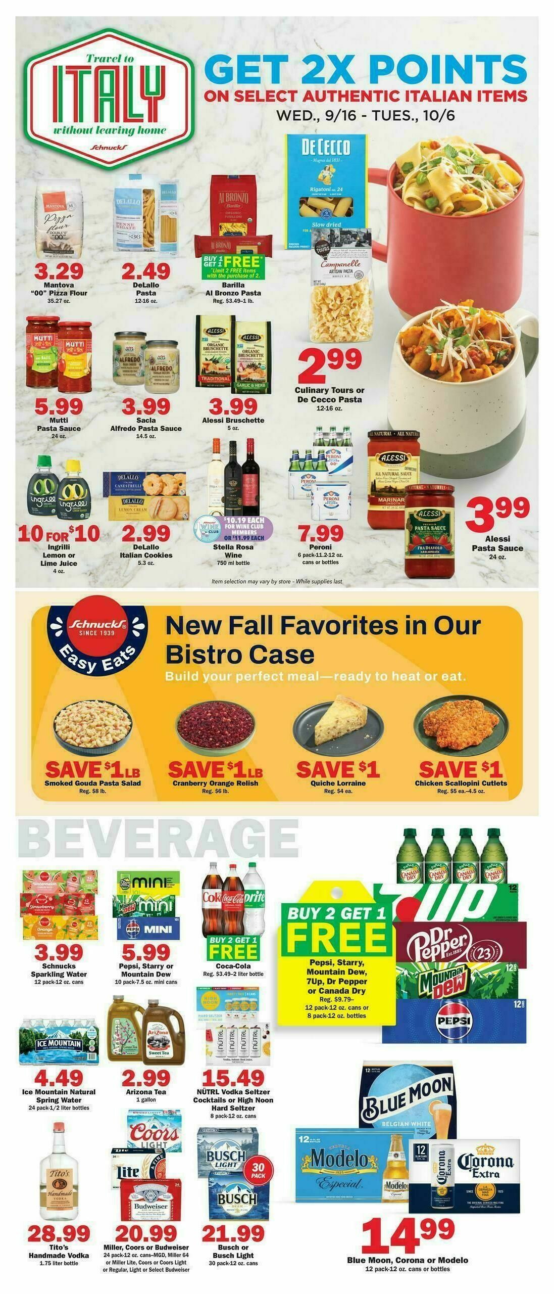 Schnucks Weekly Ad from September 23